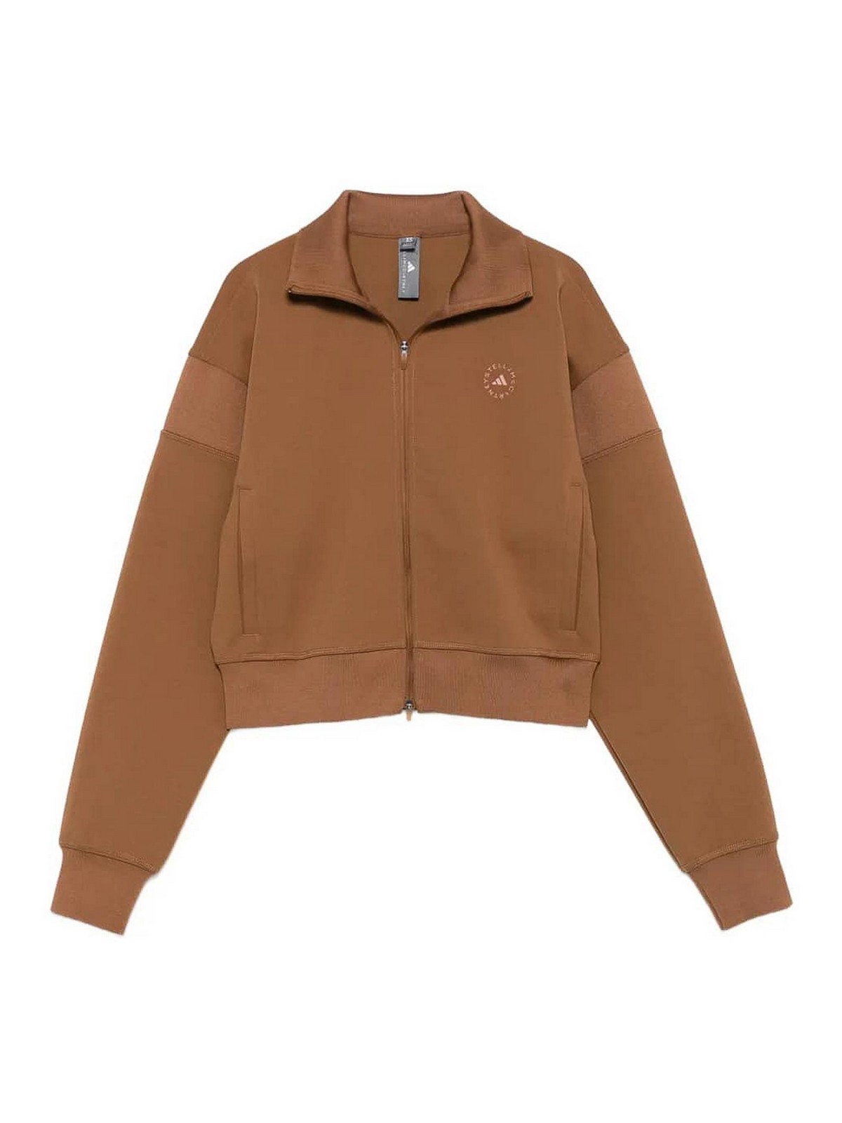 Bomber In Felpa JX6782WILBRN (adidas by Stella McCartney / カジュアルジャケット ) | adidas by Stella McCartney (アディダス バイ ステラ マッカートニー)