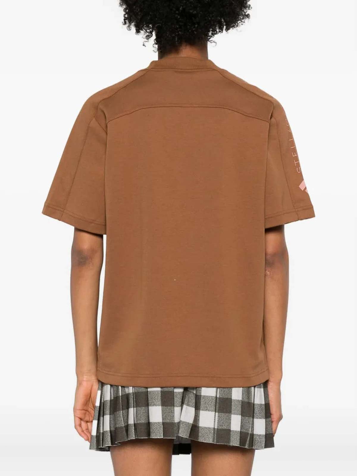 T Shirt Over Logo JW4524WILBRN (adidas by Stella McCartney / シャツ・ブラウス ) | adidas by Stella McCartney (アディダス バイ ステラ マッカートニー)(3)