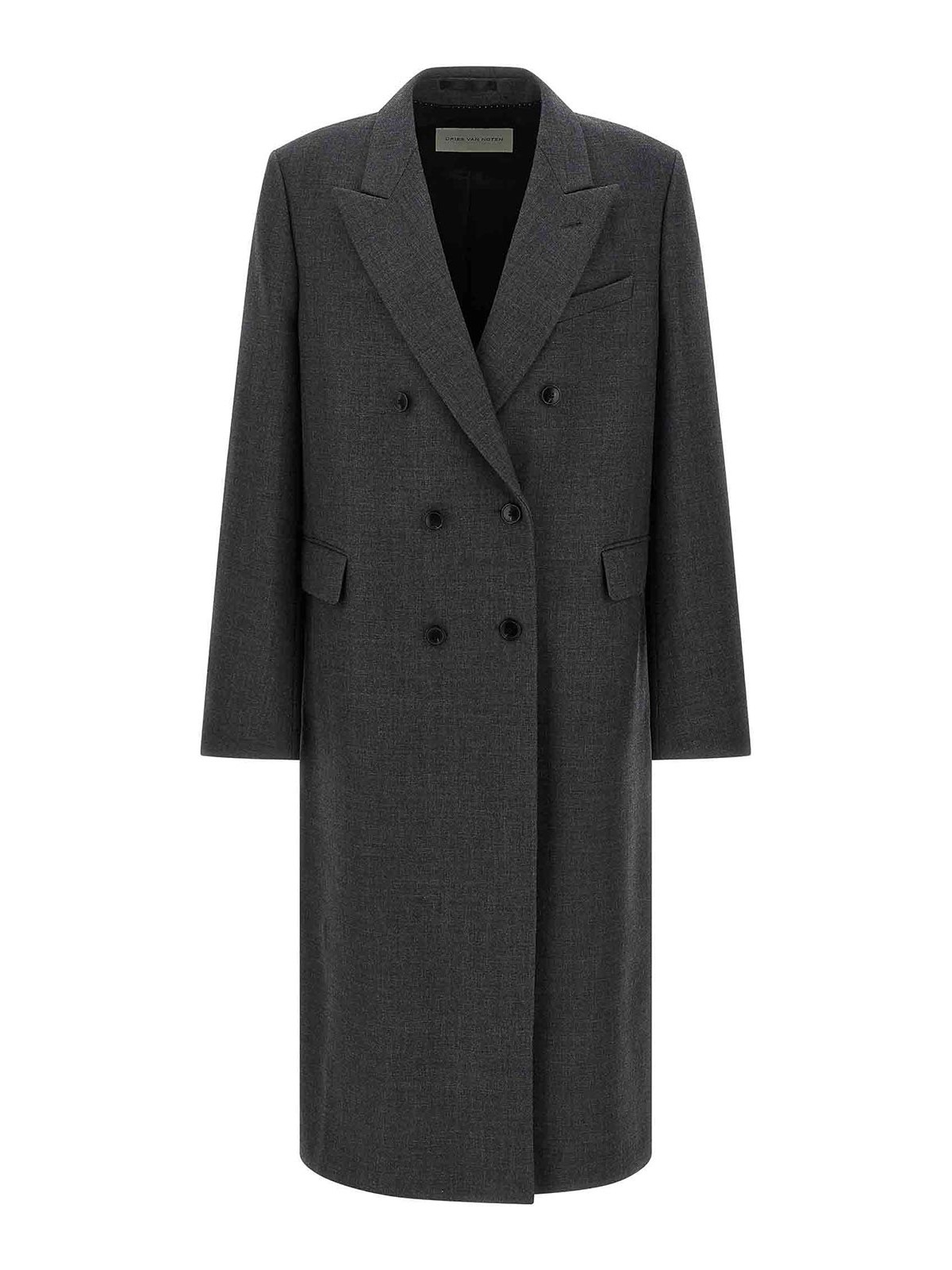 Double-Breasted Coat 2520202412058800 (Dries Van Noten / コート ) | Dries Van Noten (ドリスヴァンノッテン)