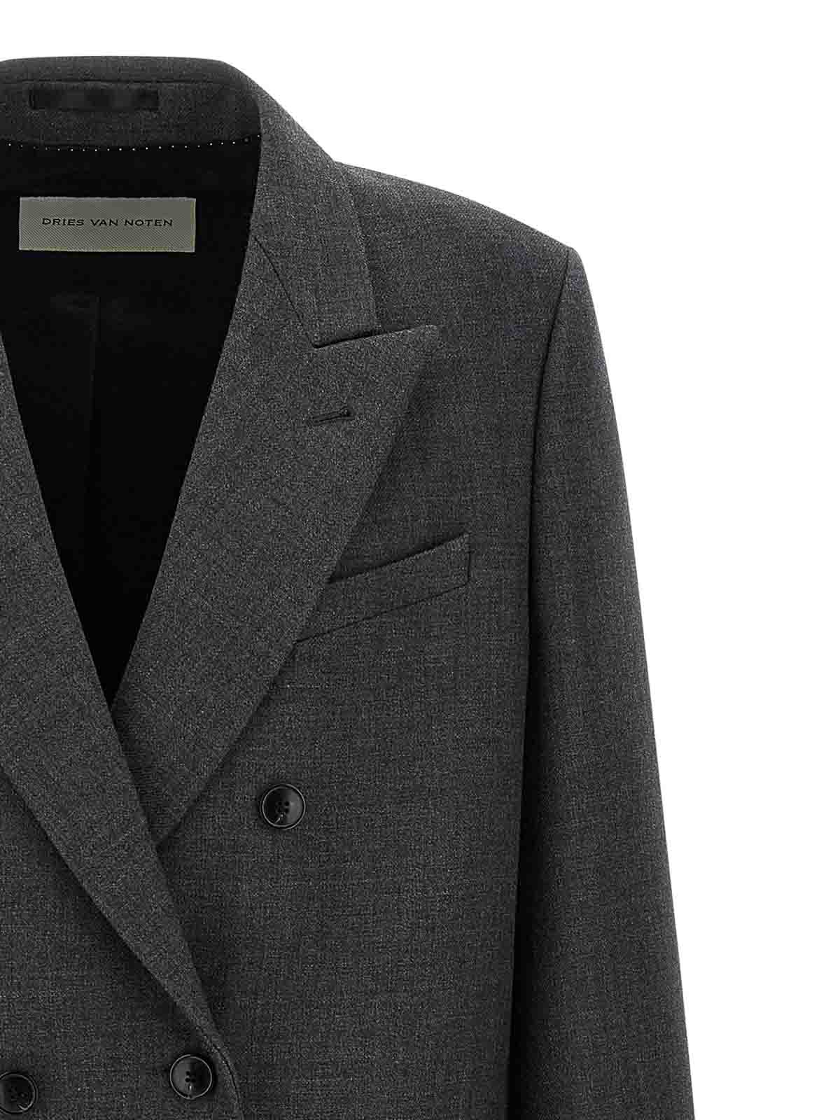 Double-Breasted Coat 2520202412058800 (Dries Van Noten / コート ) | Dries Van Noten (ドリスヴァンノッテン)(2)