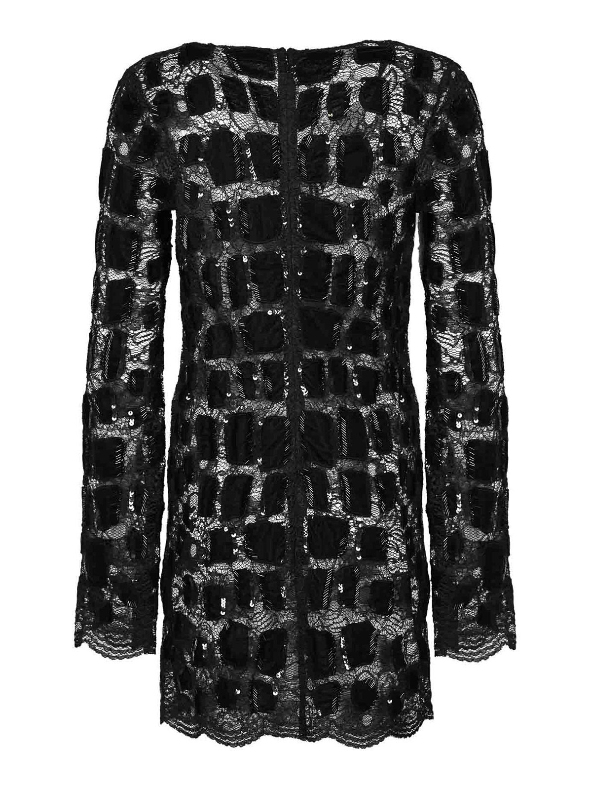 Tulle Dress With Coconut Embroidery AR73J58E2110 (Elisabetta Franchi / ワンピース・ドレス・オールインワン ) | Elisabetta Franchi (エリザベッタ フランキ)(1)