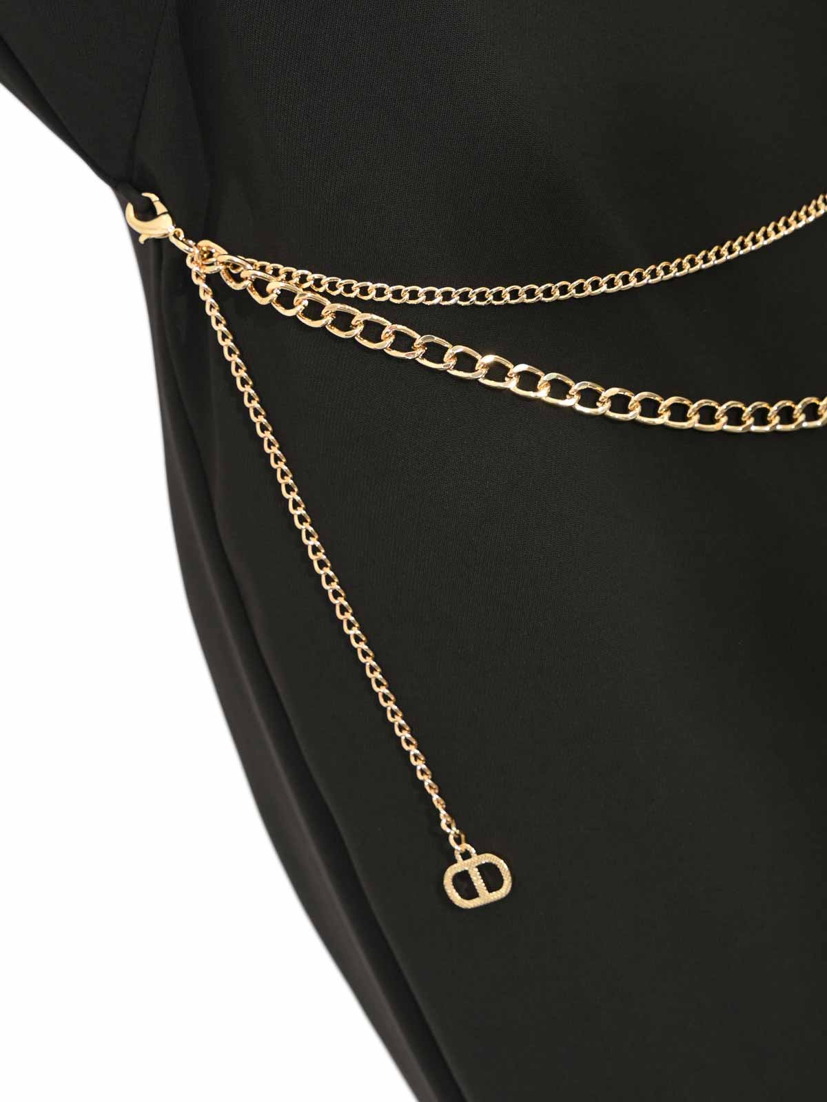 Crepe Dress With Belt 252TP230000006 (TWINSET / ワンピース・ドレス・オールインワン ) | TWINSET (ツインセット)(2)