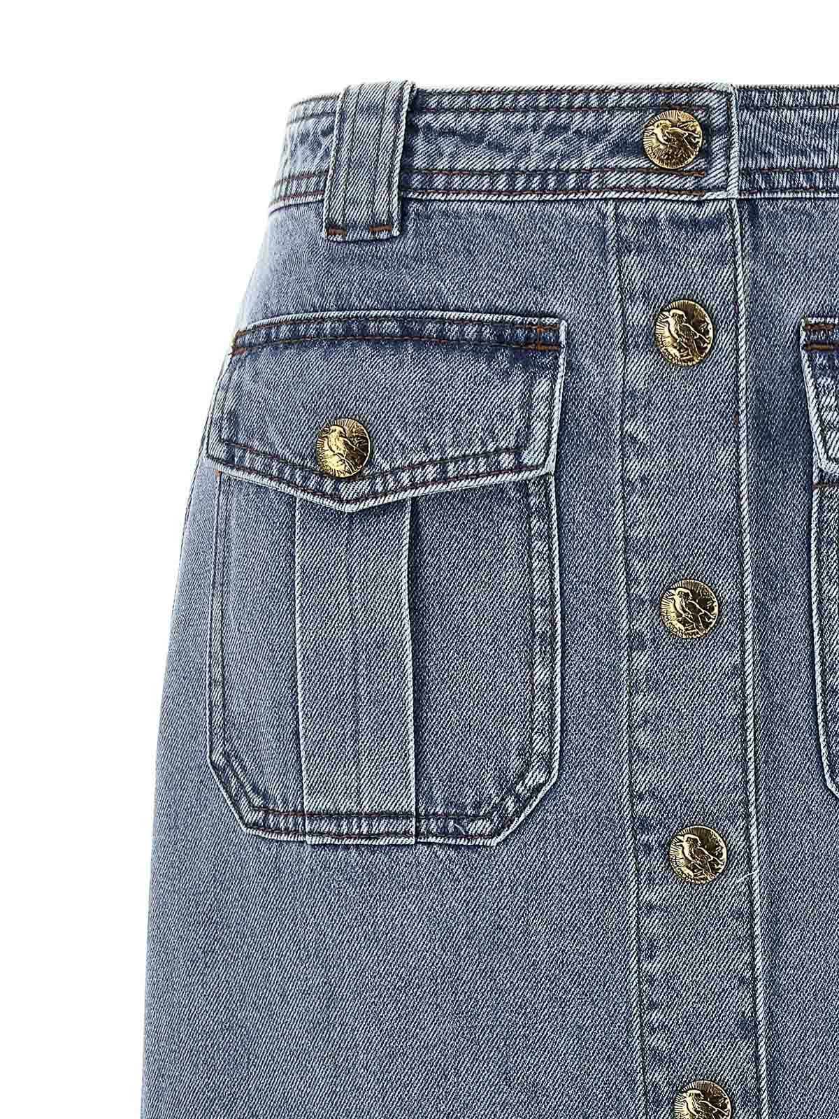 Denim Pencil Skirt 5395SF25RDWBL (ZIMMERMANN / スカート ) | ZIMMERMANN (ジマーマン)(2)