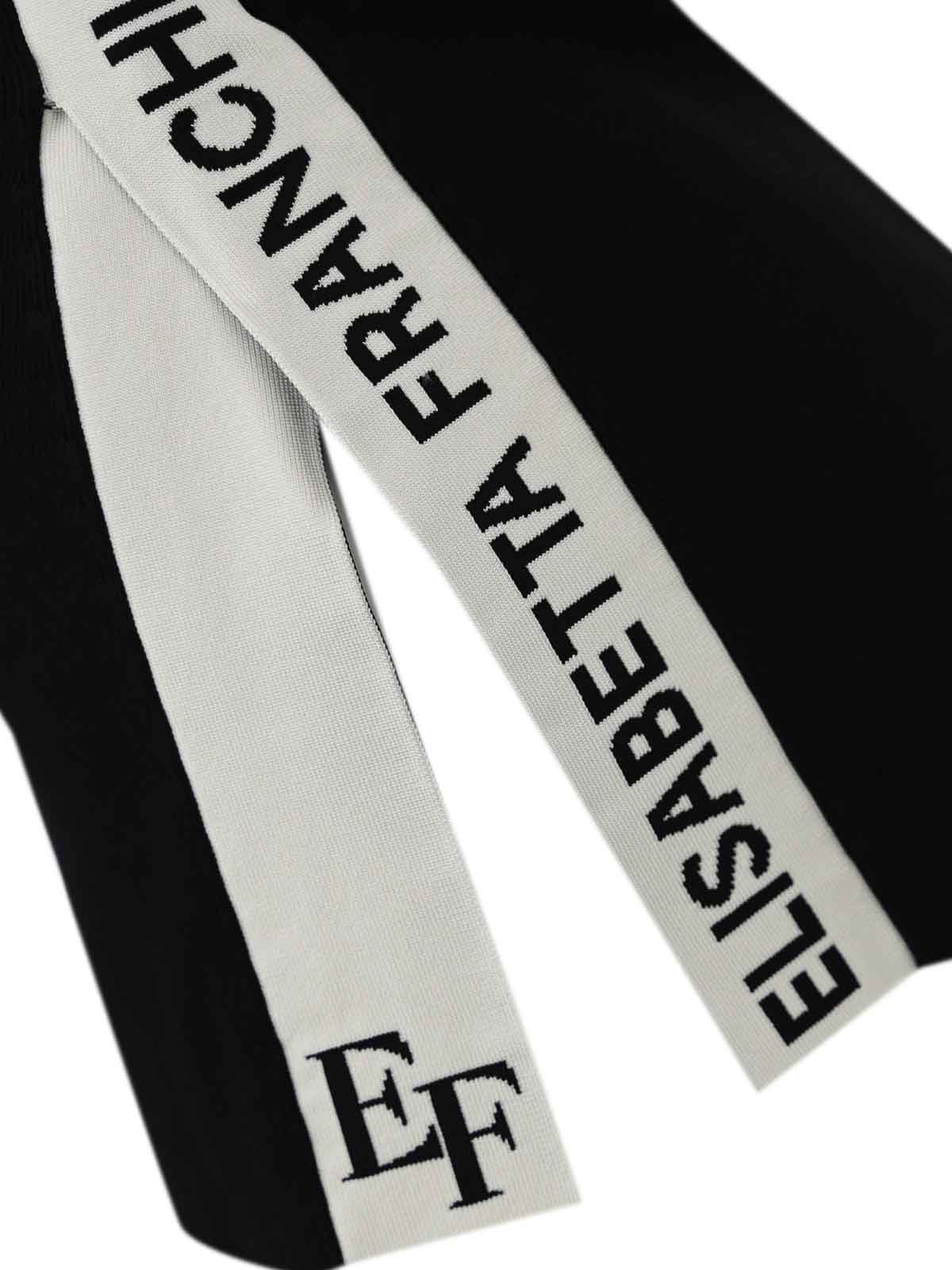 Viscose Top With Logo Bands TK51S56E2EF3 (Elisabetta Franchi / タンクトップ・キャミソール ) | Elisabetta Franchi (エリザベッタ フランキ)(2)