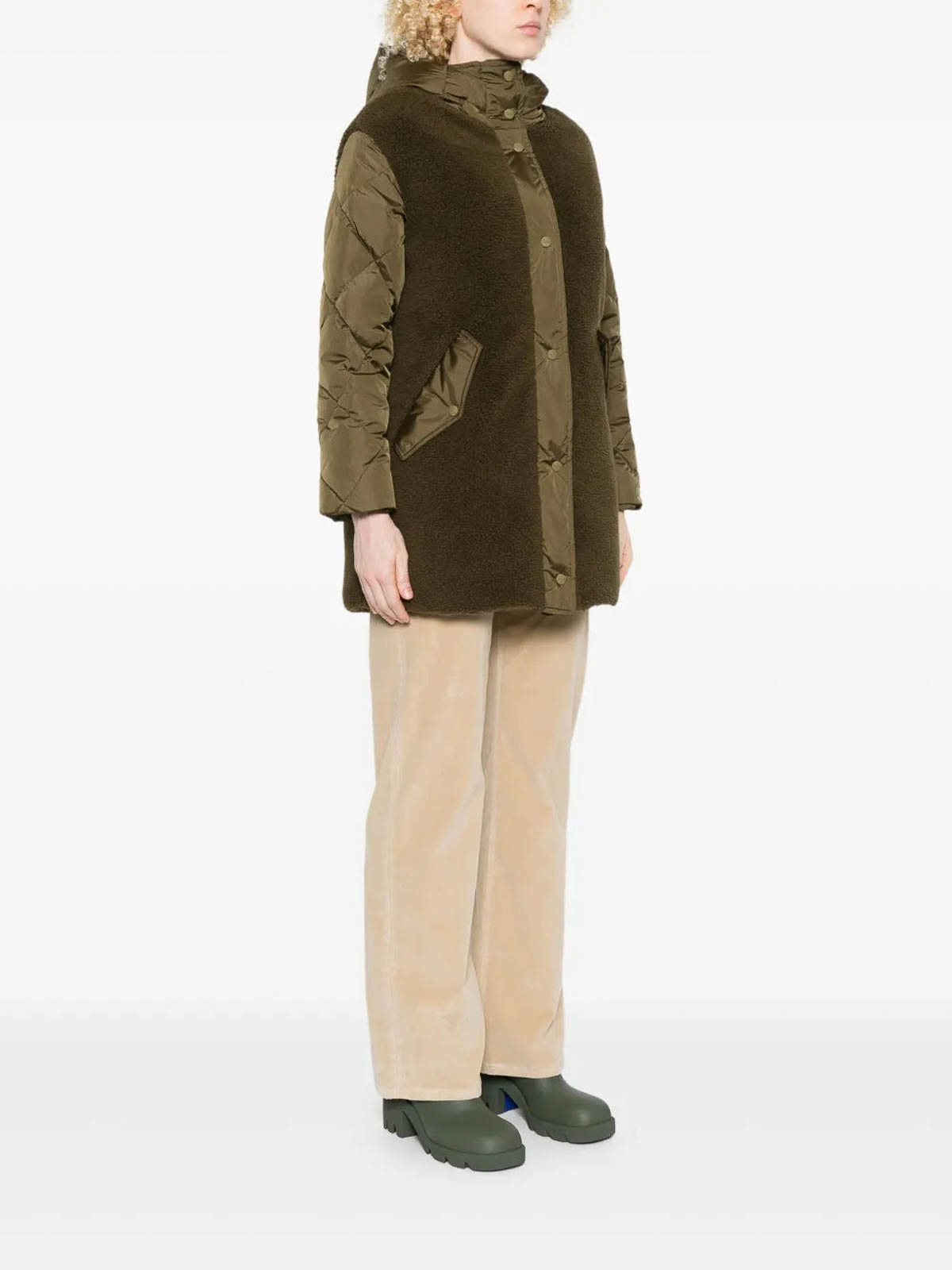 Military Quilted Coat PI002084D1276377402 (Herno / コート ) | Herno (ヘルノ)(1)