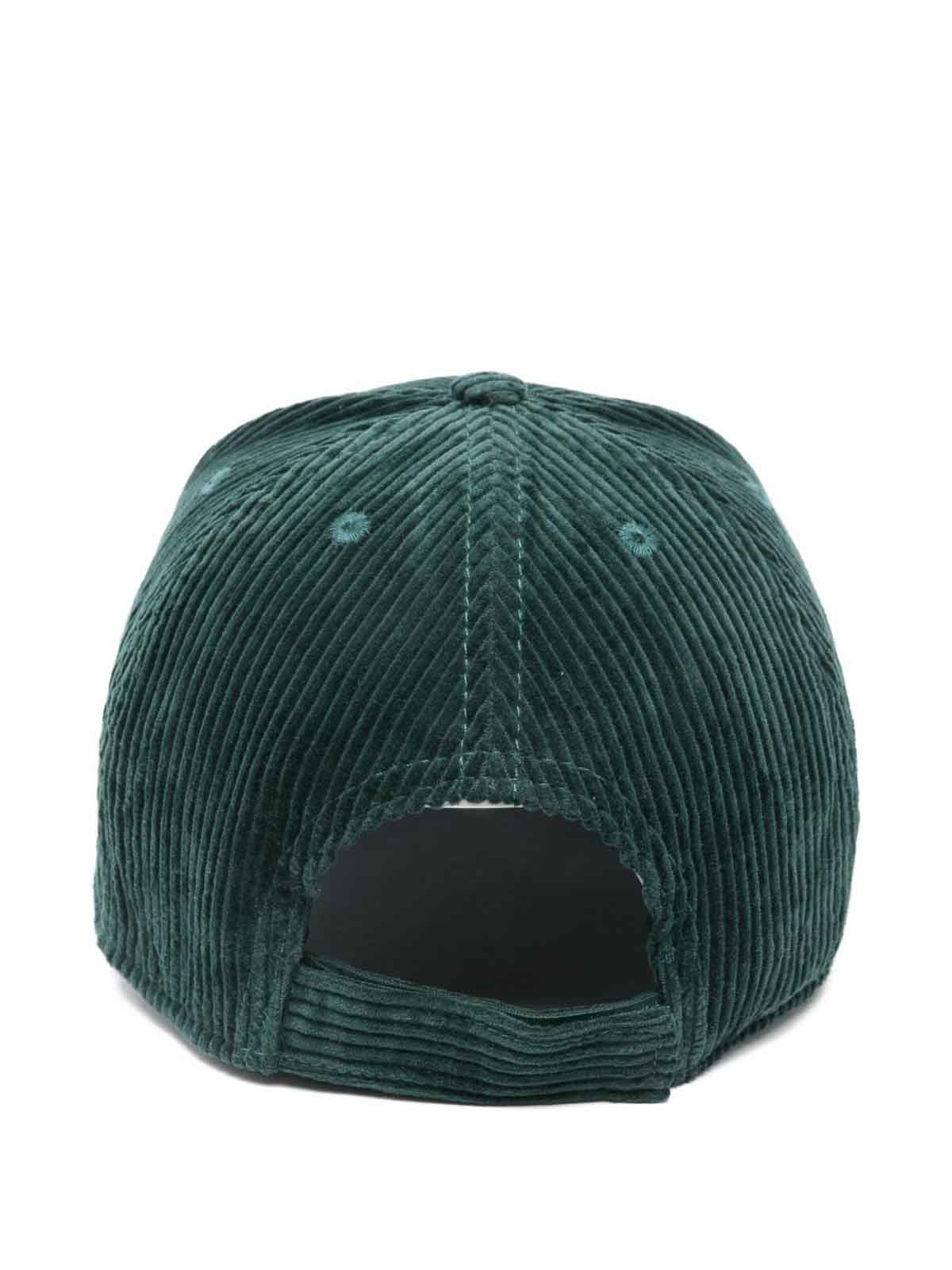 Velvet Baseball Cap With Logo BASB000900302I (MC2 SAINT BARTH / 帽子 ) | MC2 SAINT BARTH (エムシーツーセイントバース)(1)