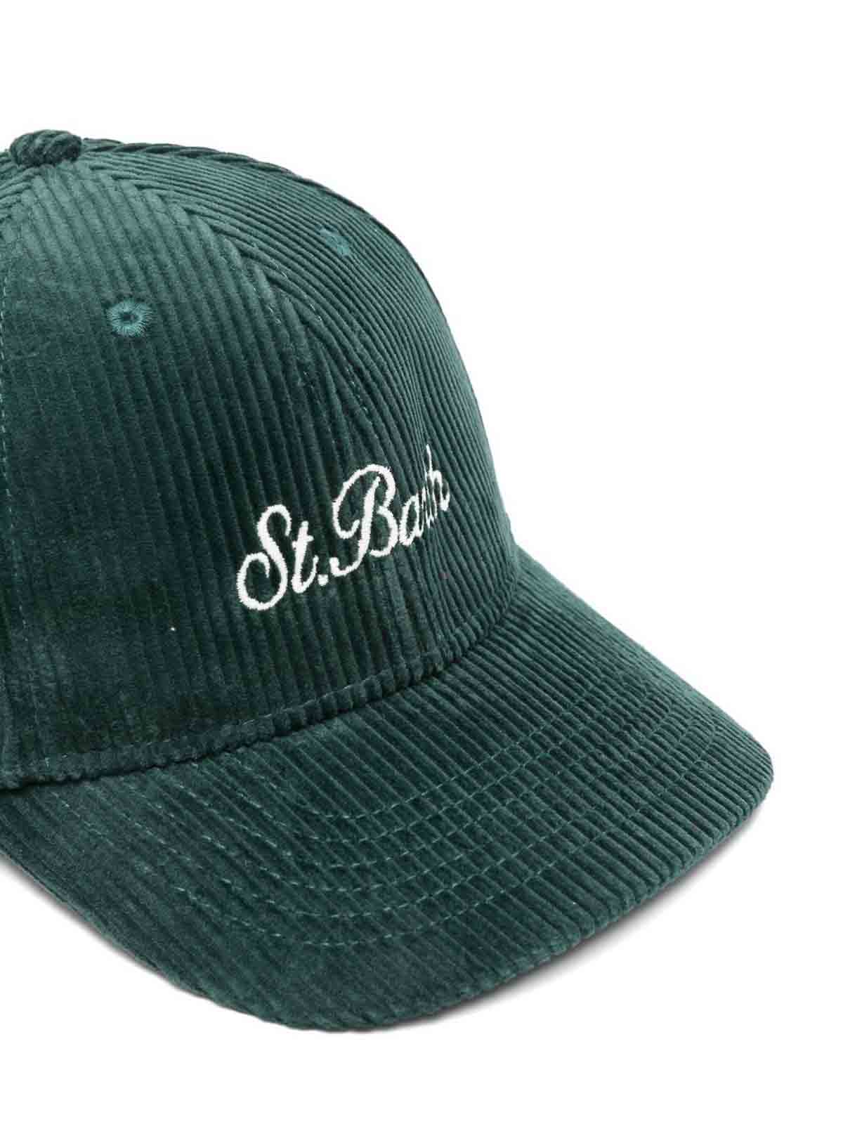 Velvet Baseball Cap With Logo BASB000900302I (MC2 SAINT BARTH / 帽子 ) | MC2 SAINT BARTH (エムシーツーセイントバース)(2)