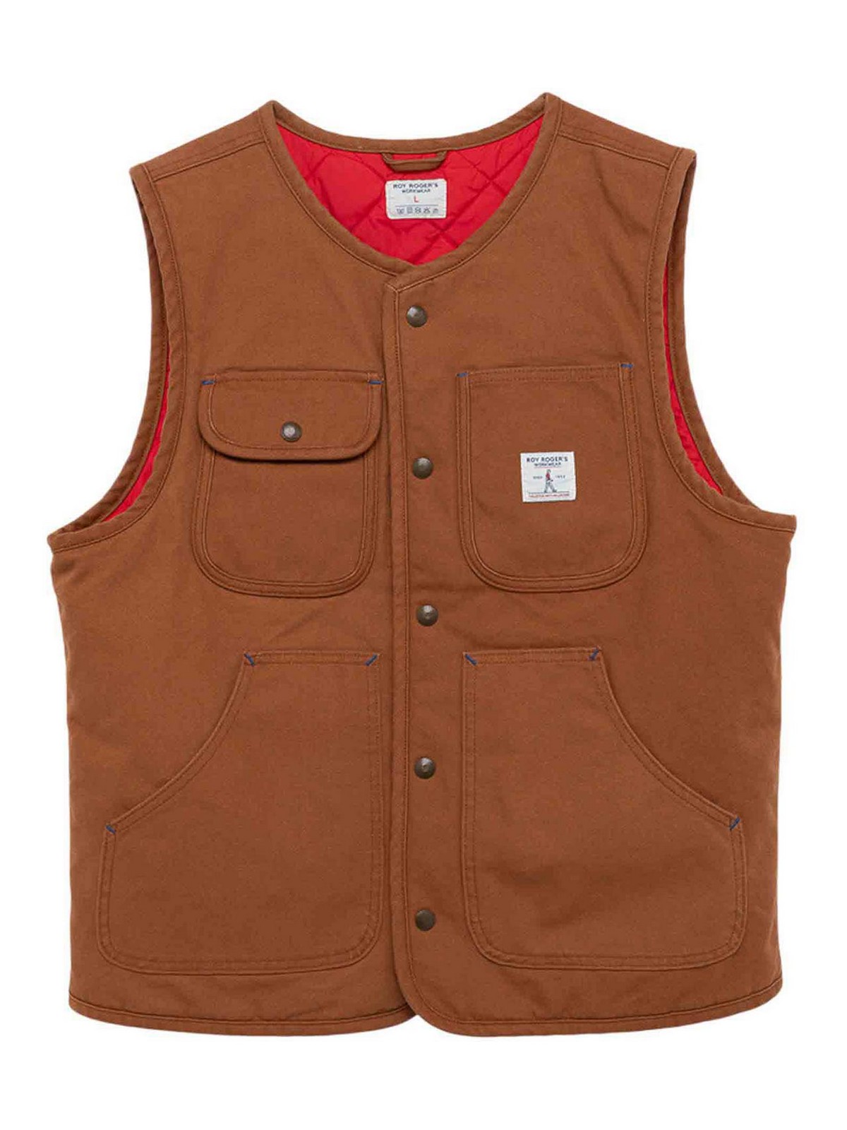 Canvas vest RRW004CN070111C0273 (ROY ROGER'S / ベスト ) | ROY ROGER'S (ロイロジャース)