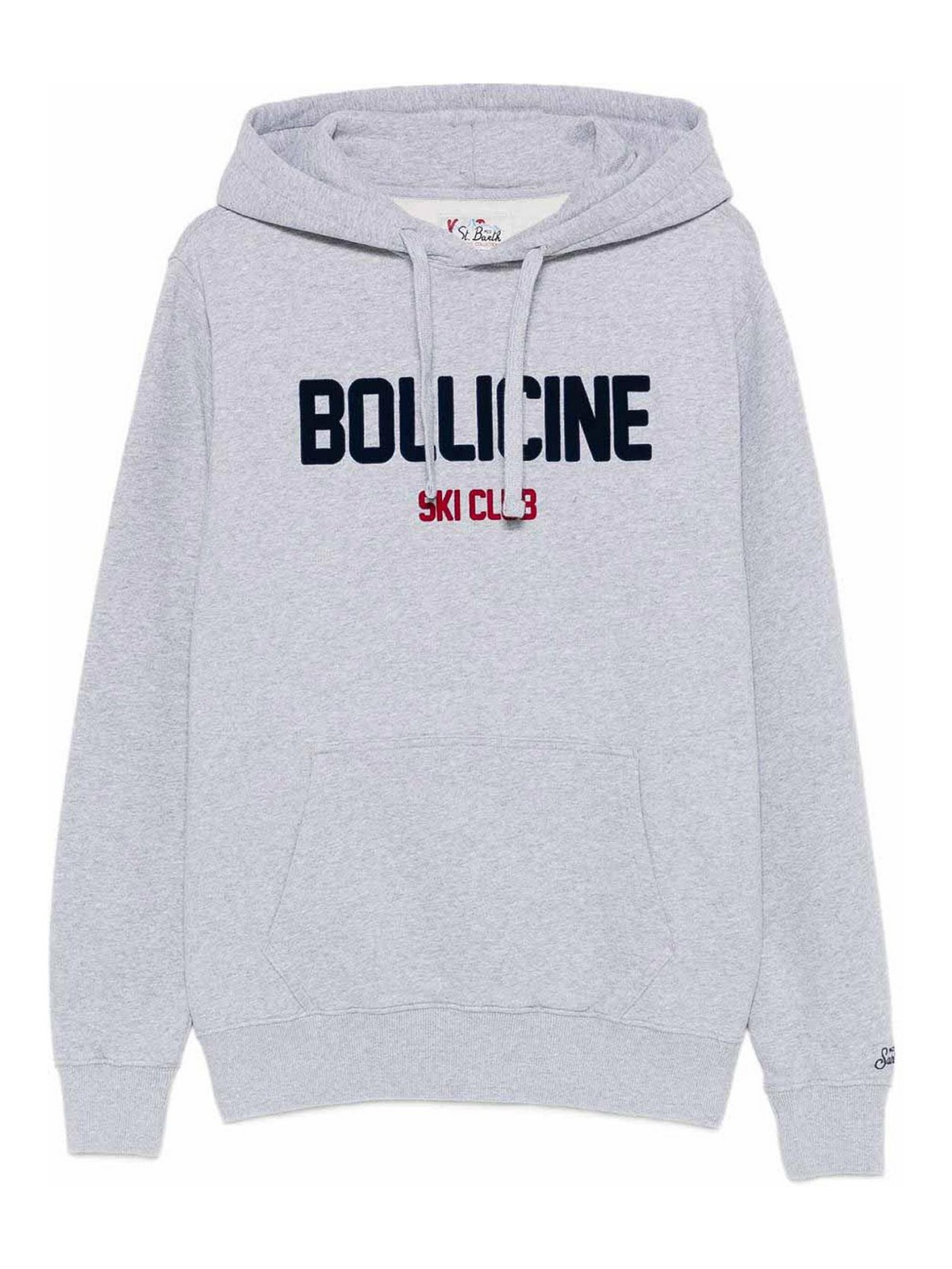 Hoodie In Grey Cotton TRI0001CA03164I (MC2 SAINT BARTH / スウェット・フーディー ) | MC2 SAINT BARTH (エムシーツーセイントバース)