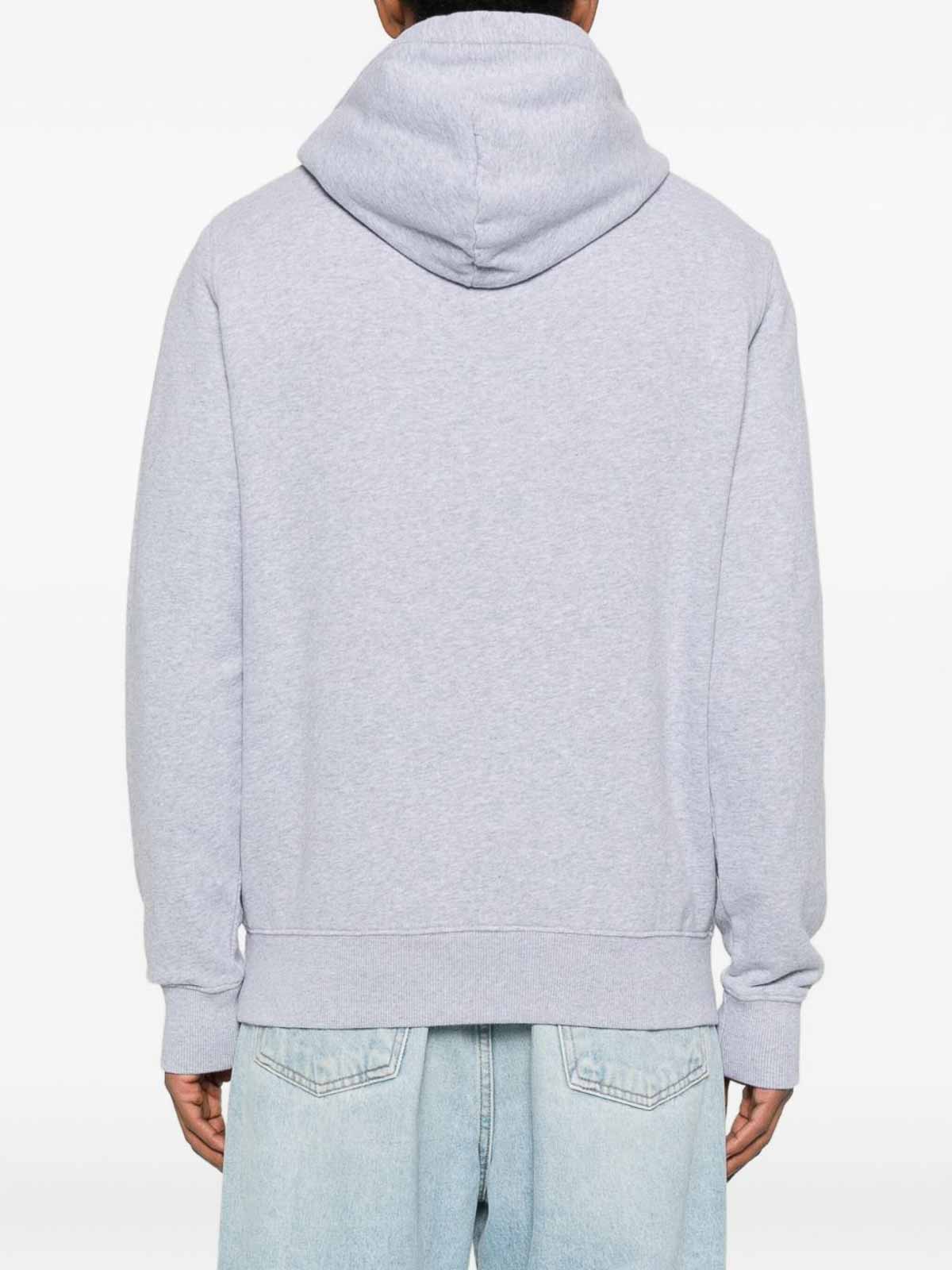 Hoodie In Grey Cotton TRI0001CA03164I (MC2 SAINT BARTH / スウェット・フーディー ) | MC2 SAINT BARTH (エムシーツーセイントバース)(2)