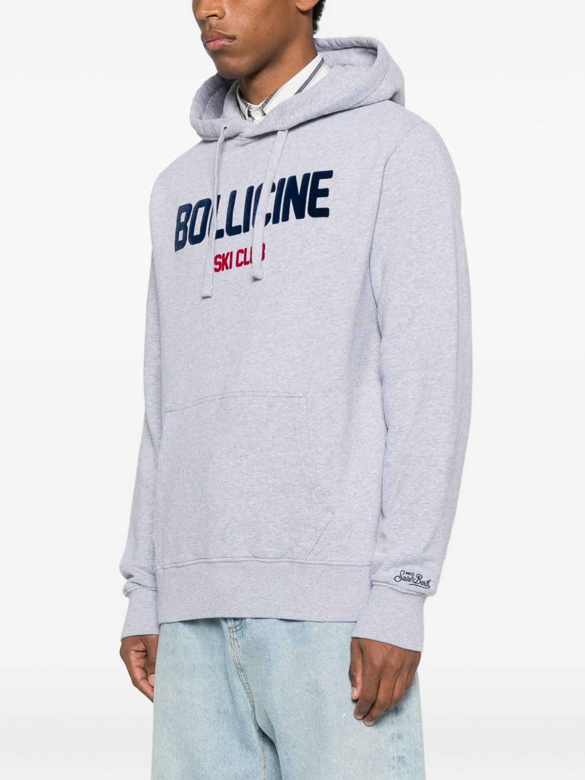 Hoodie In Grey Cotton TRI0001CA03164I (MC2 SAINT BARTH / スウェット・フーディー ) | MC2 SAINT BARTH (エムシーツーセイントバース)(4)