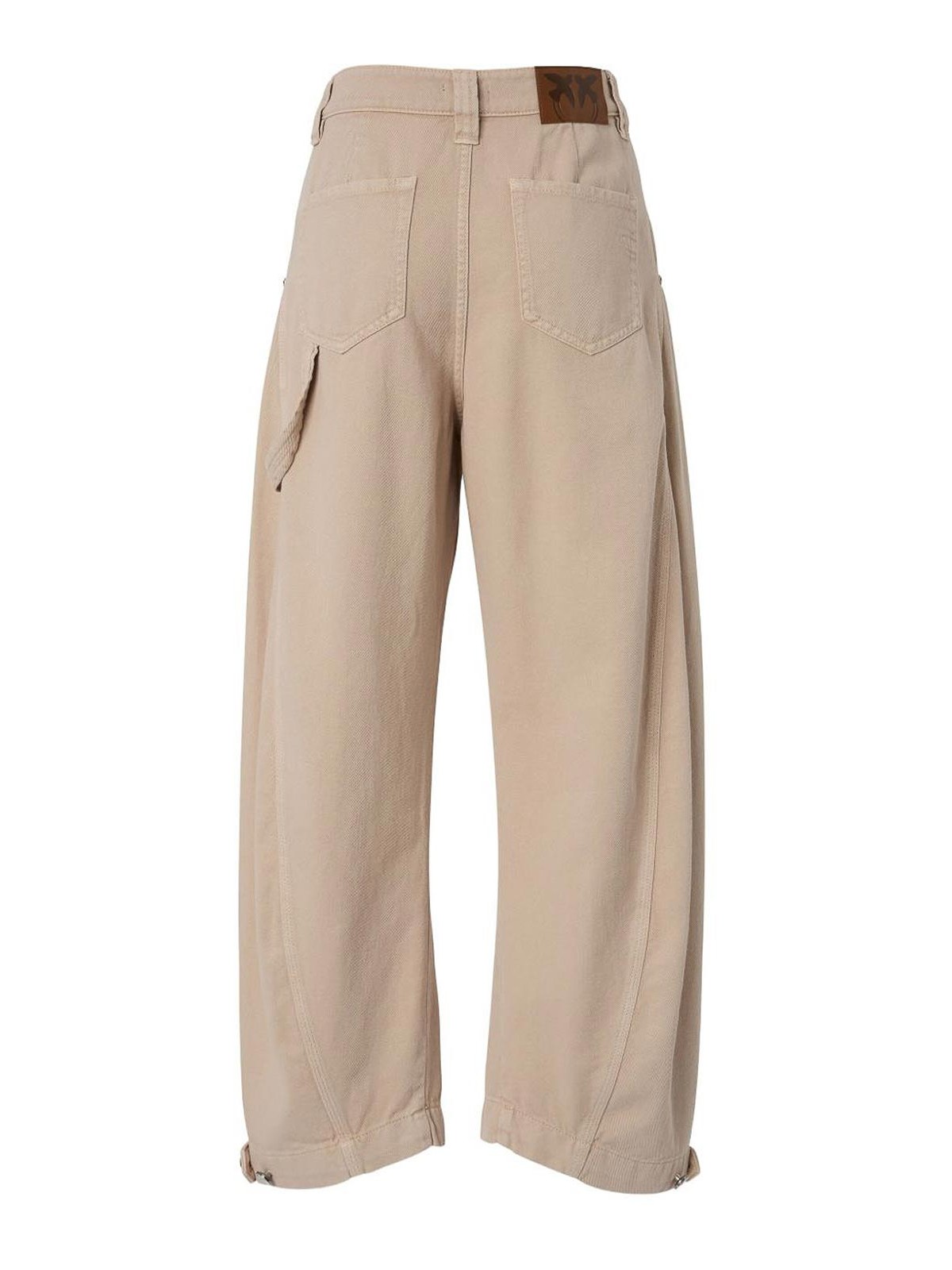 Wide-Leg Cotton Jeans 105681A2U1I24 (PINKO / ジーンズ ) | PINKO (ピンコ)(1)