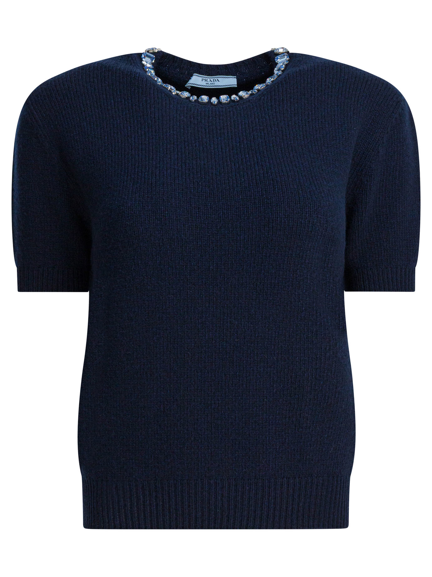 Wool and cashmere crewneck sweater P24V2B18M6F0008 (Prada / ニット・セーター・カーディガン ) | Prada (プラダ)