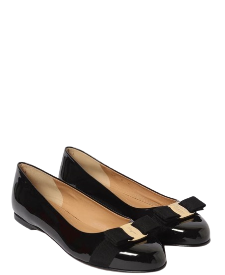 Salvatore Ferragamo Flat shoes Black 01J070782036NERO (FERRAGAMO / フラットシューズ ) | FERRAGAMO (フェラガモ)(1)