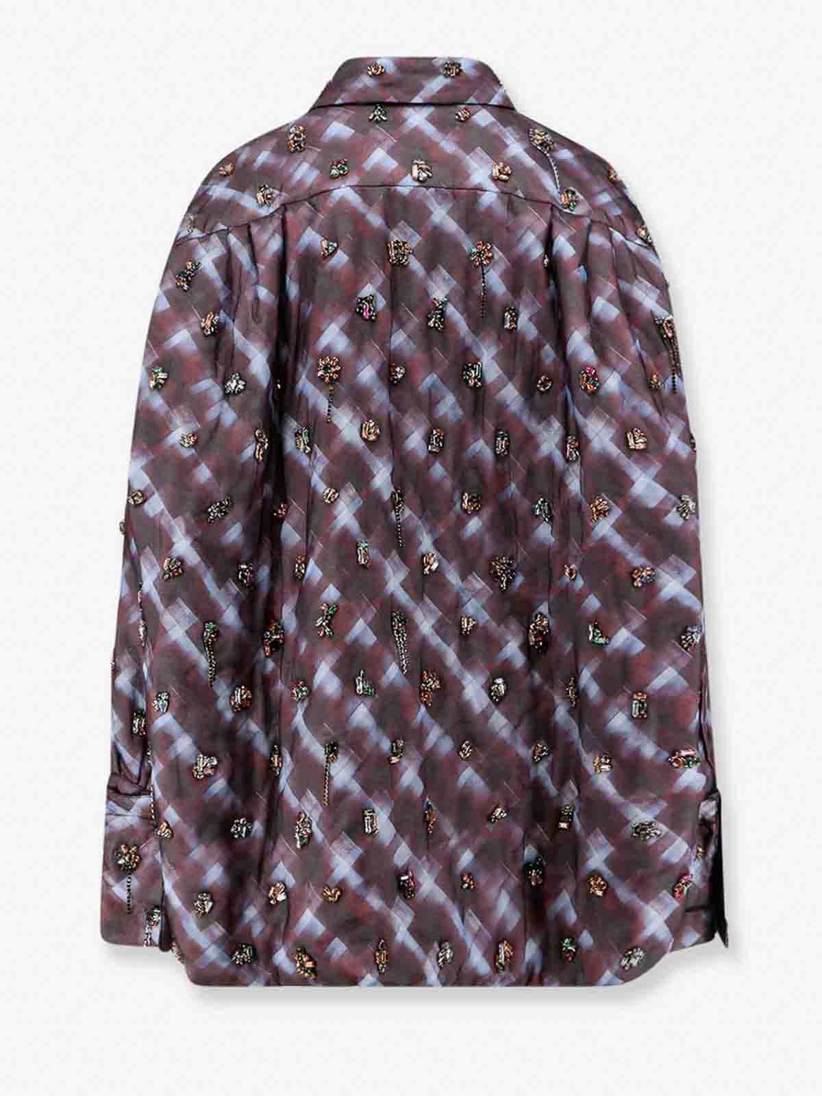 Cartan Purple shirt 107922111401 (Dries Van Noten / シャツ・ブラウス ) | Dries Van Noten (ドリスヴァンノッテン)(1)