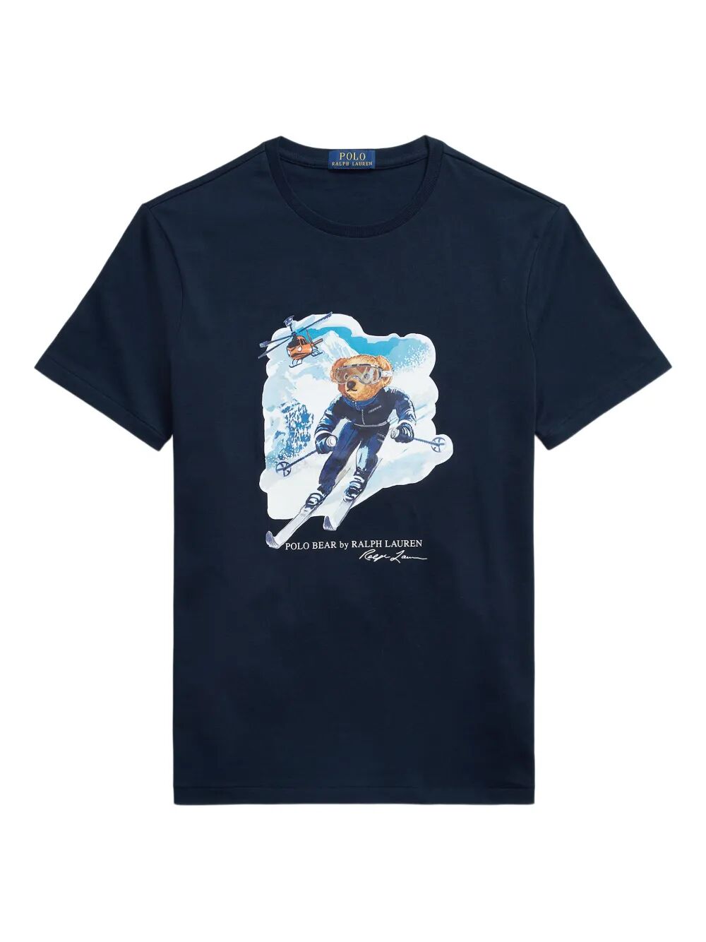 CUSTOM SLIM FIT POLO BEAR SKIING T-SHIRT 710P07343002 (Polo Ralph Lauren / Tシャツ・カットソー ) | Polo Ralph Lauren (ポロ ラルフ ローレン)