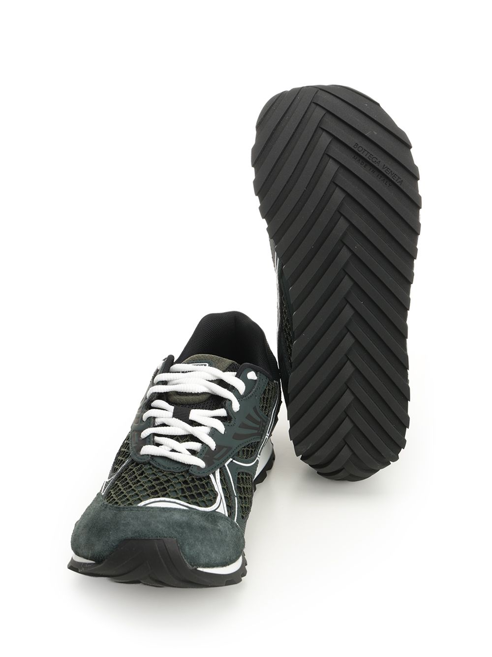 ORBIT LACE UP SNEAKERS TECHNICAL VINTAGE SUEDE CRUISE BLUE 816635V55B03264 (Bottega Veneta / スニーカー ) | Bottega Veneta (ボッテガ・ヴェネタ)(3)