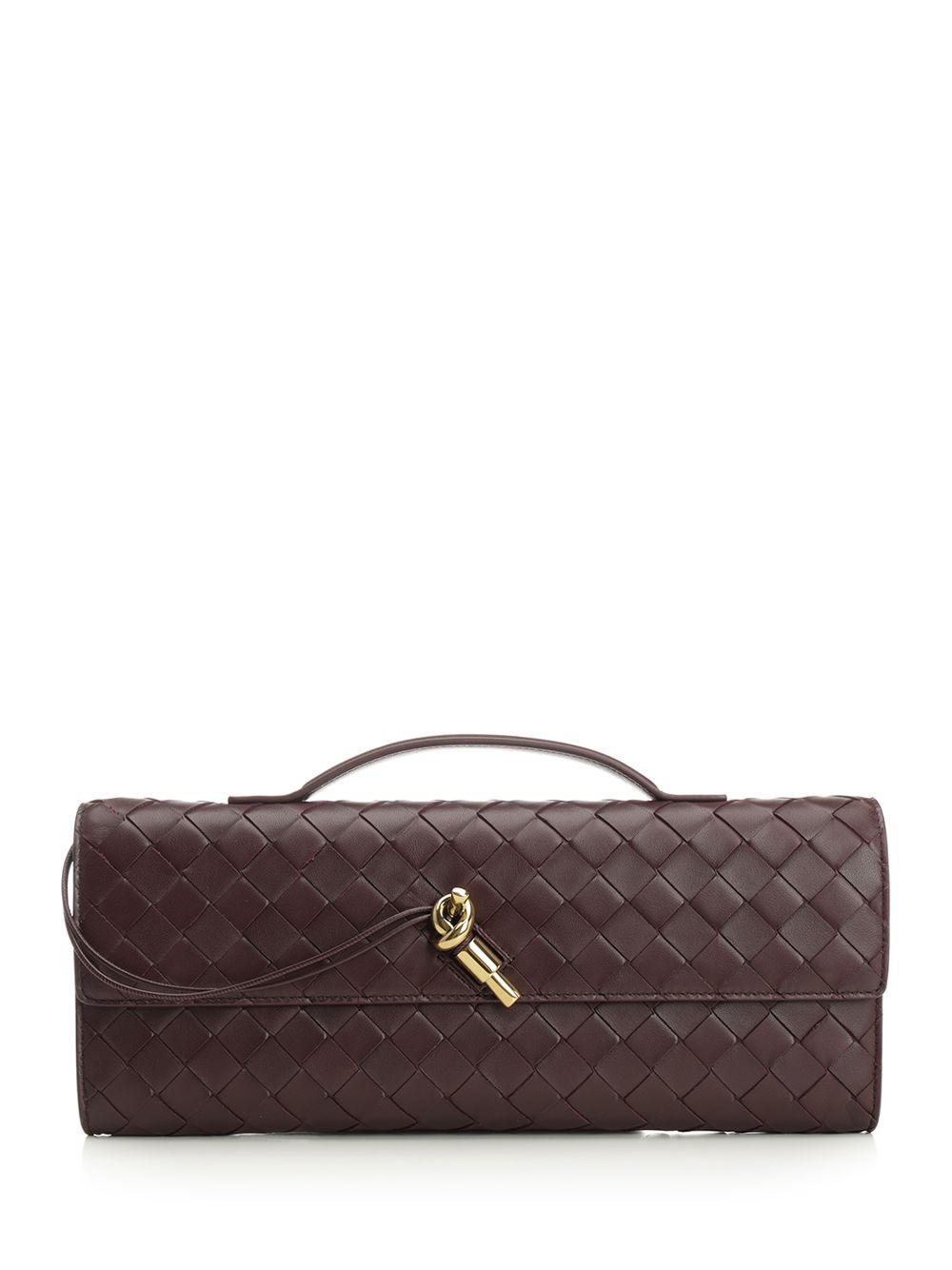 ANDIAMO CLUTCH INTRECCIO DARK BAROLO 741511VCPP32264 (Bottega Veneta / クラッチバッグ・ポーチ ) | Bottega Veneta (ボッテガ・ヴェネタ)