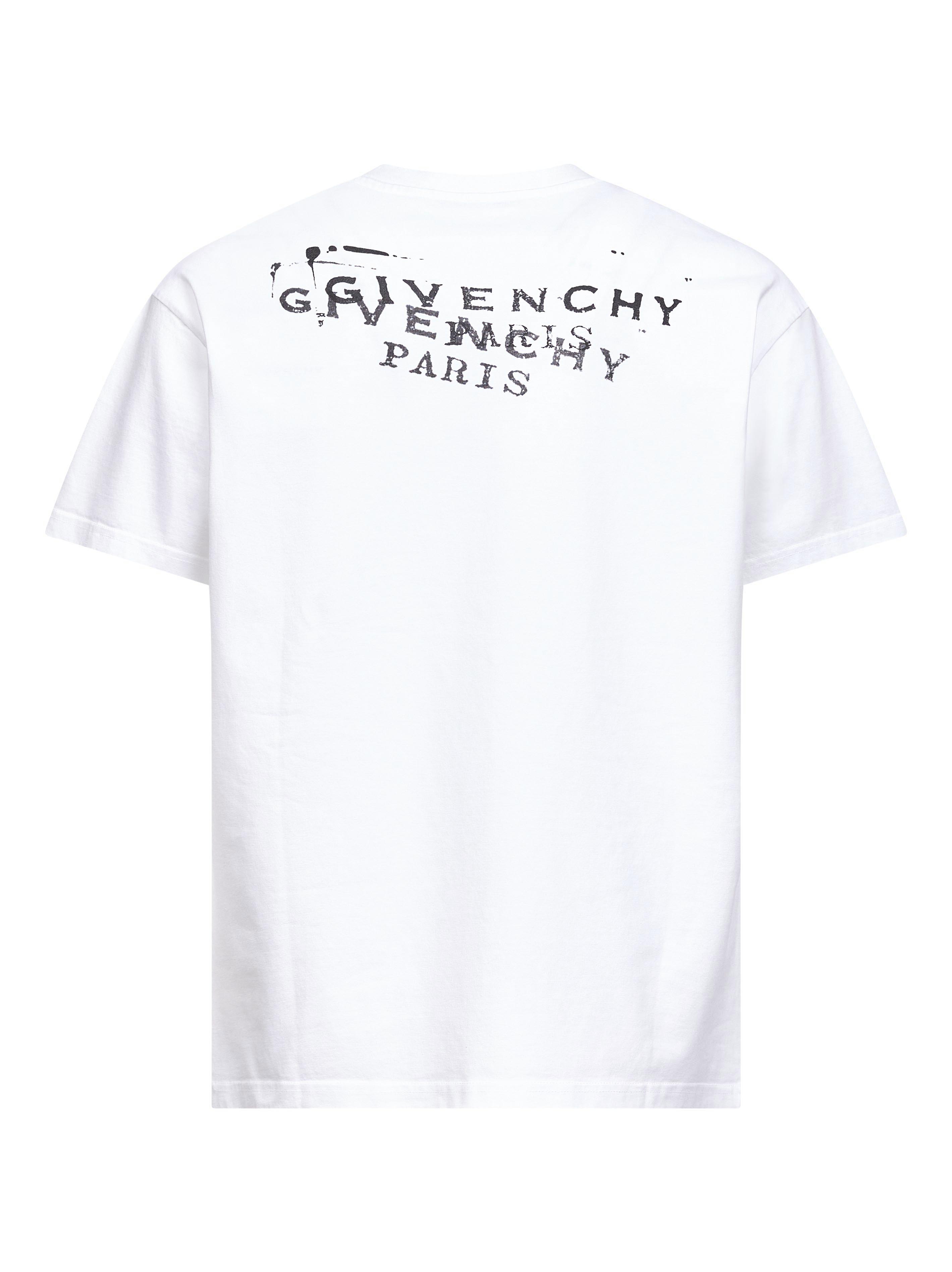Givenchy T-shirts and Polos White BM71NK3YSA100 (GIVENCHY / Tシャツ・カットソー ) | GIVENCHY (ジバンシィ)(1)