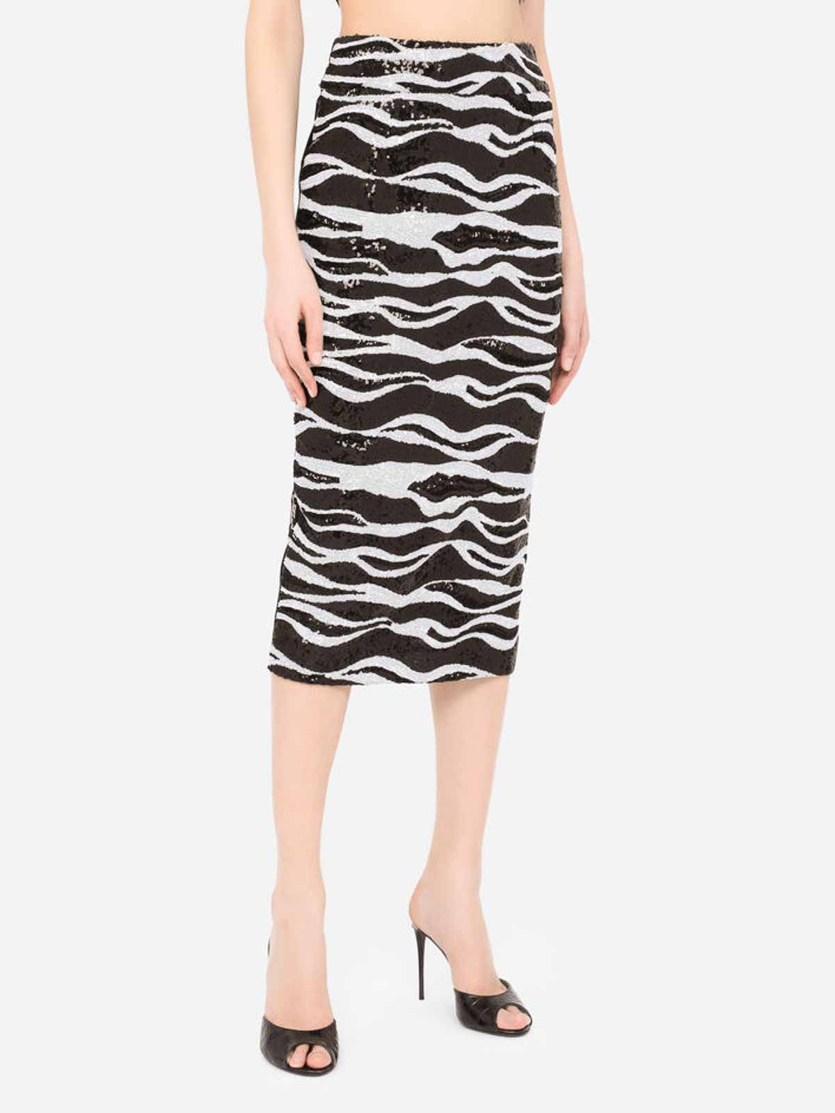 Striped skirt F4CDWTGDAQ8S9000 (Dolce & Gabbana / スカート ) | Dolce & Gabbana (ドルチェガッバーナ)(2)