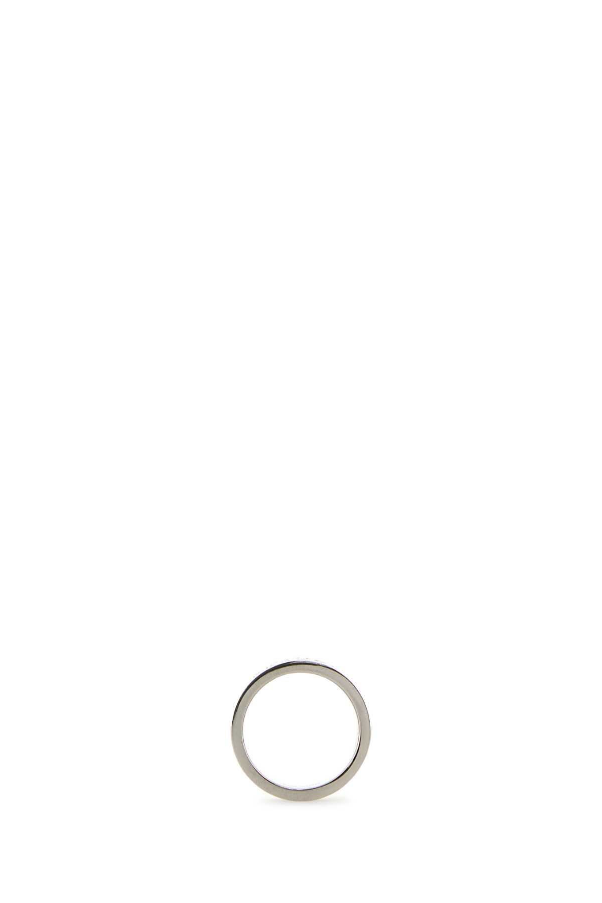 Silver metal ring SM6UQ0057P6469951 (MM6 Maison Margiela / リング ) | MM6 Maison Margiela (エムエムシックス)
