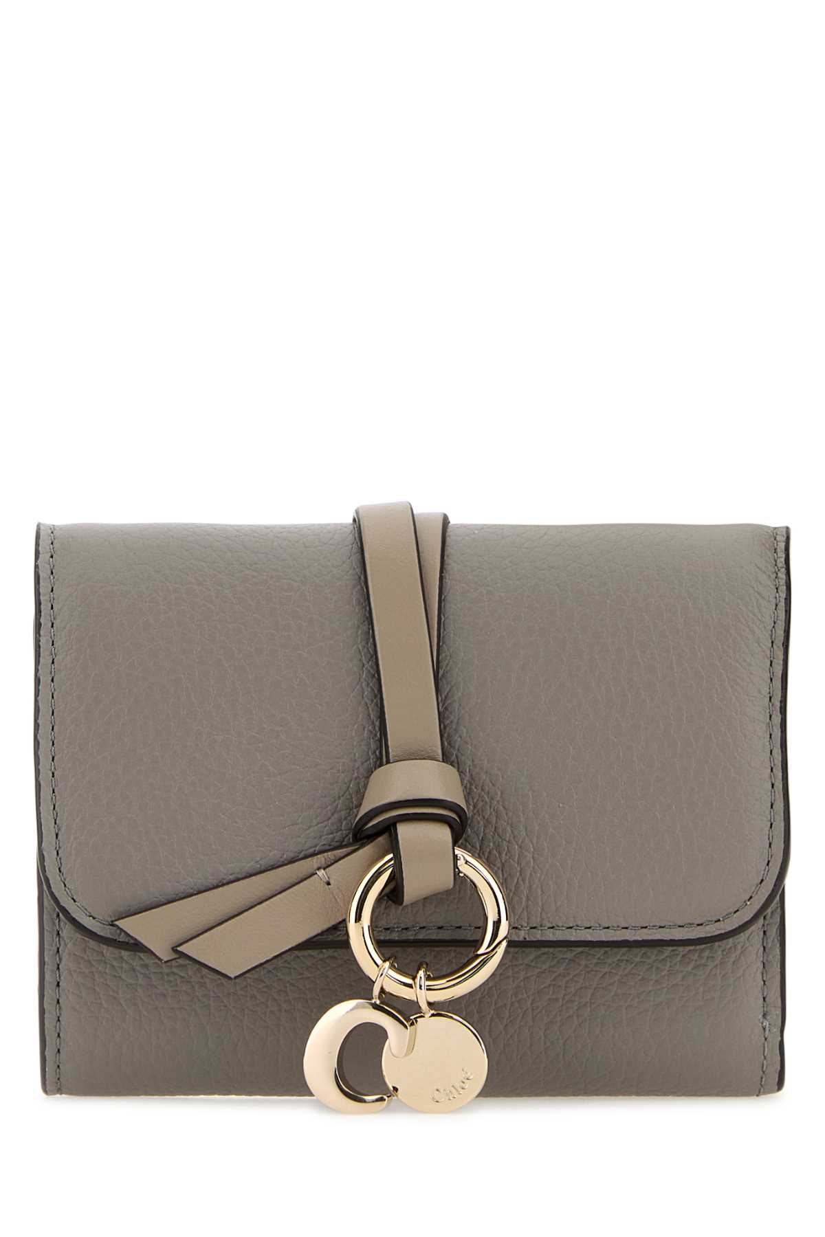 Grey leather Alphabet wallet CHC21WP945F57053 (Chloé / 財布・カードケース ) | Chloé (クロエ)