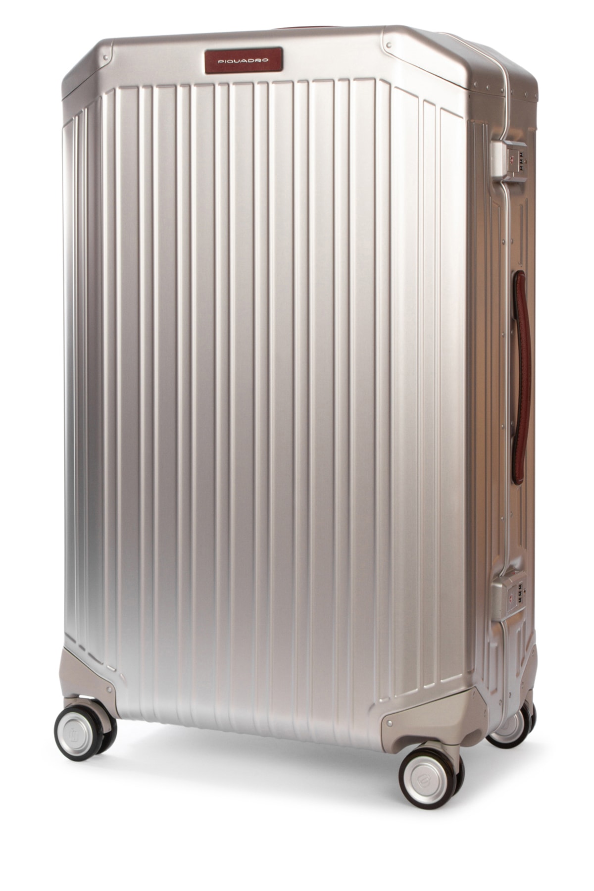 TROLLEY GRANDE 4 RUOTE IN ALLUMINIO E PELLE BV4428ALUGRCU (PIQUADRO / ビジネス・トラベルバッグ ) | PIQUADRO (ピクアドロ)(1)