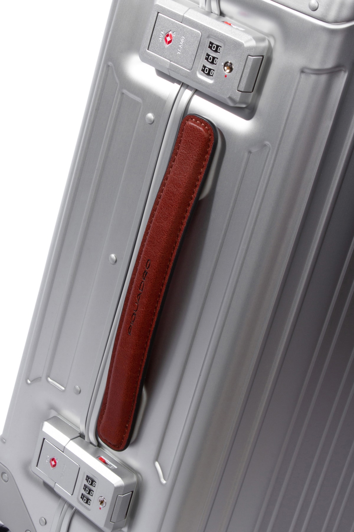 TROLLEY CABINA SLIM 4 RUOTE IN ALLUMINIO E PELLE BV4425ALUGRCU (PIQUADRO / ビジネス・トラベルバッグ ) | PIQUADRO (ピクアドロ)(2)