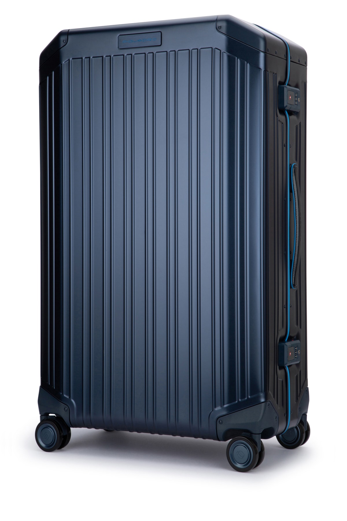 TROLLEY GRANDE 4 RUOTE IN ALLUMINIO E PELLE BV4428ALUB2BLU2 (PIQUADRO / ビジネス・トラベルバッグ ) | PIQUADRO (ピクアドロ)(1)