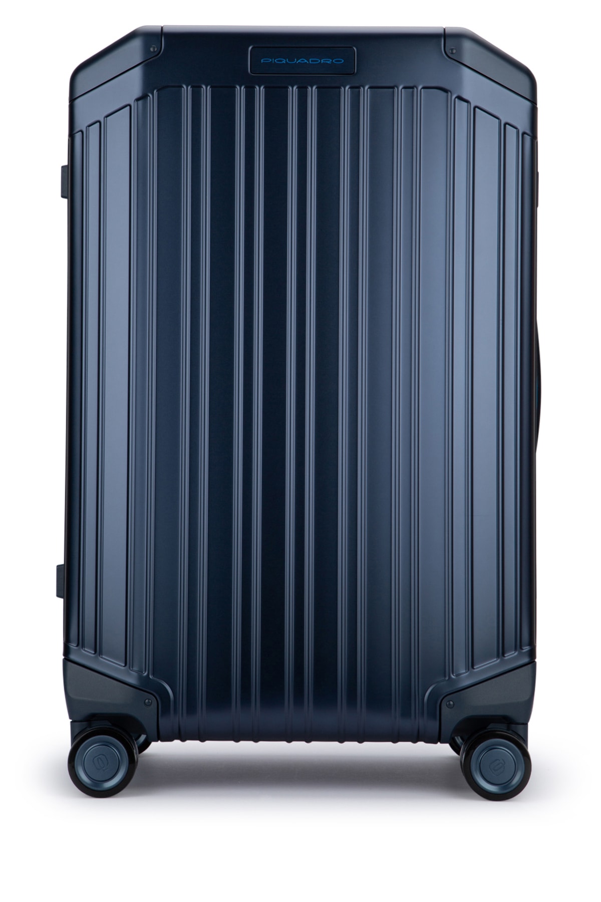 TROLLEY MEDIO 4 RUOTE IN ALLUMINIO E PELLE BV4427ALUB2BLU2 (PIQUADRO / ビジネス・トラベルバッグ ) | PIQUADRO (ピクアドロ)