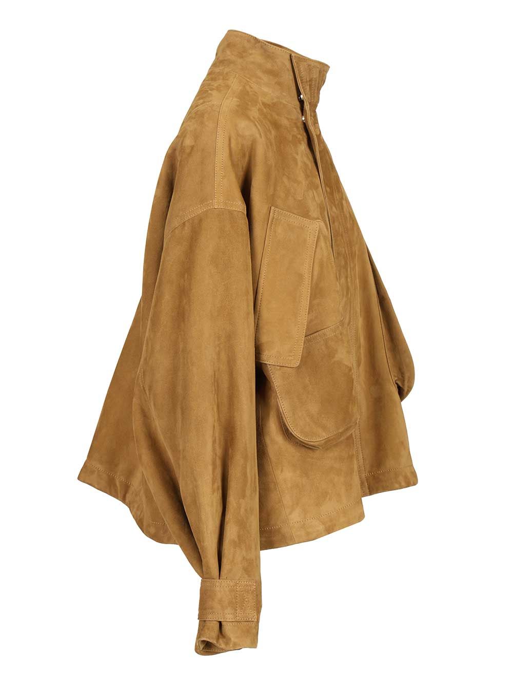 Leather bomber jacket 260WCB00106LBT144AA296 (THE ATTICO / レザー&ファージャケット・コート ) | THE ATTICO (ジ・アティコ)(2)