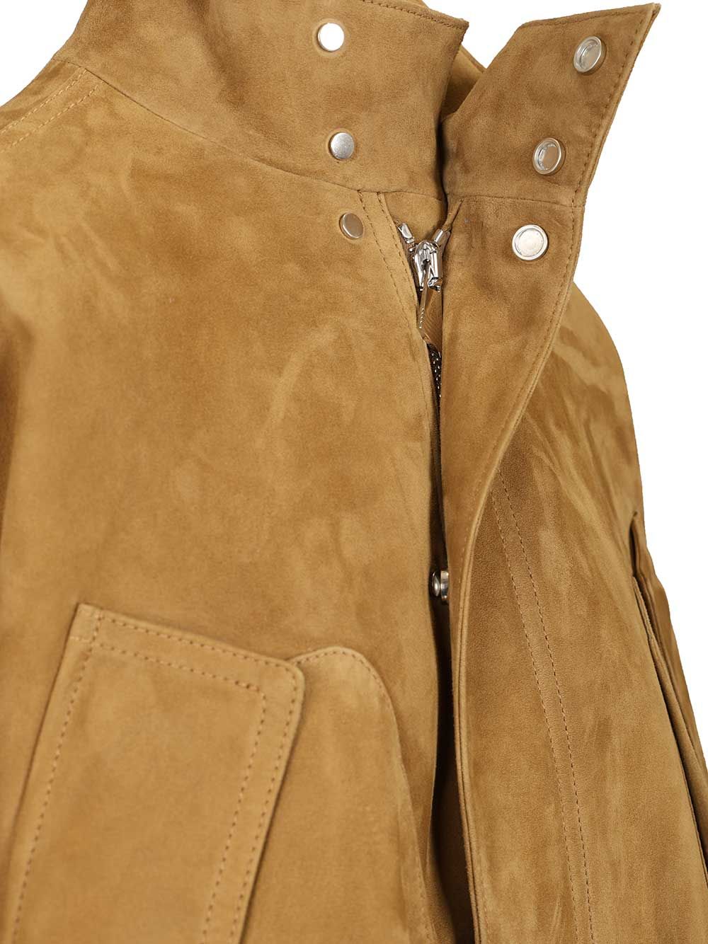 Leather bomber jacket 260WCB00106LBT144AA296 (THE ATTICO / レザー&ファージャケット・コート ) | THE ATTICO (ジ・アティコ)(3)