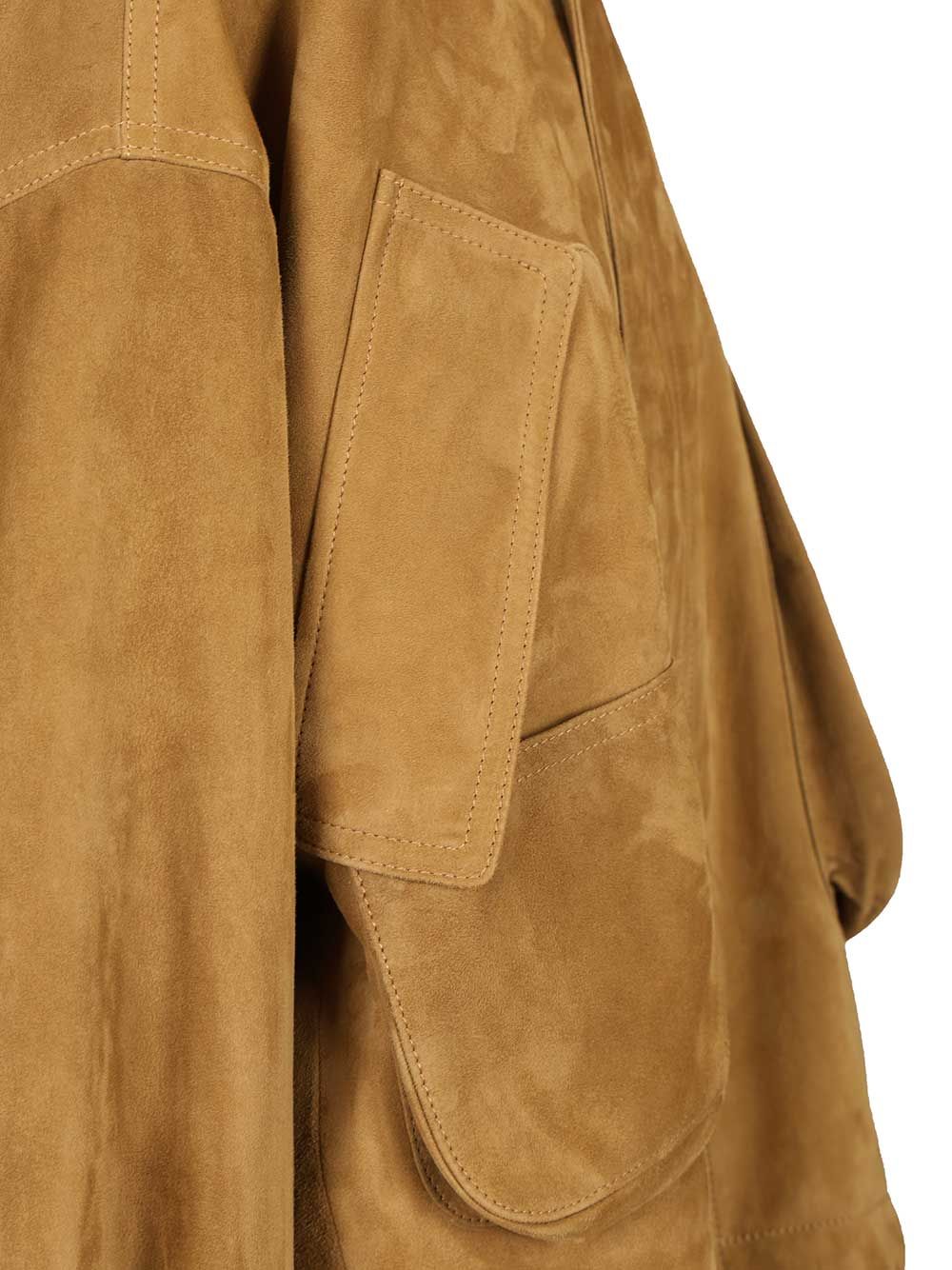 Leather bomber jacket 260WCB00106LBT144AA296 (THE ATTICO / レザー&ファージャケット・コート ) | THE ATTICO (ジ・アティコ)(4)