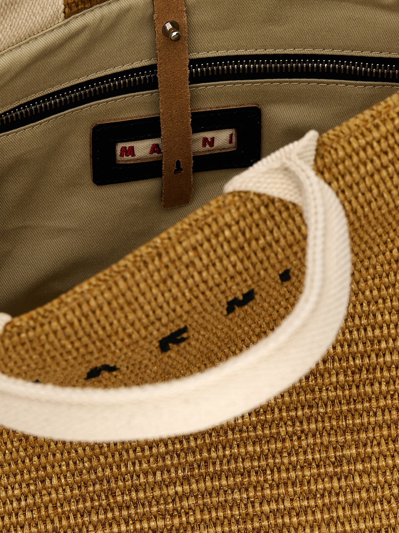 'Mini Tote' shopping bag SHMP0077U0P3860Z0R42 (Marni / トートバッグ ) | Marni (マルニ)(3)