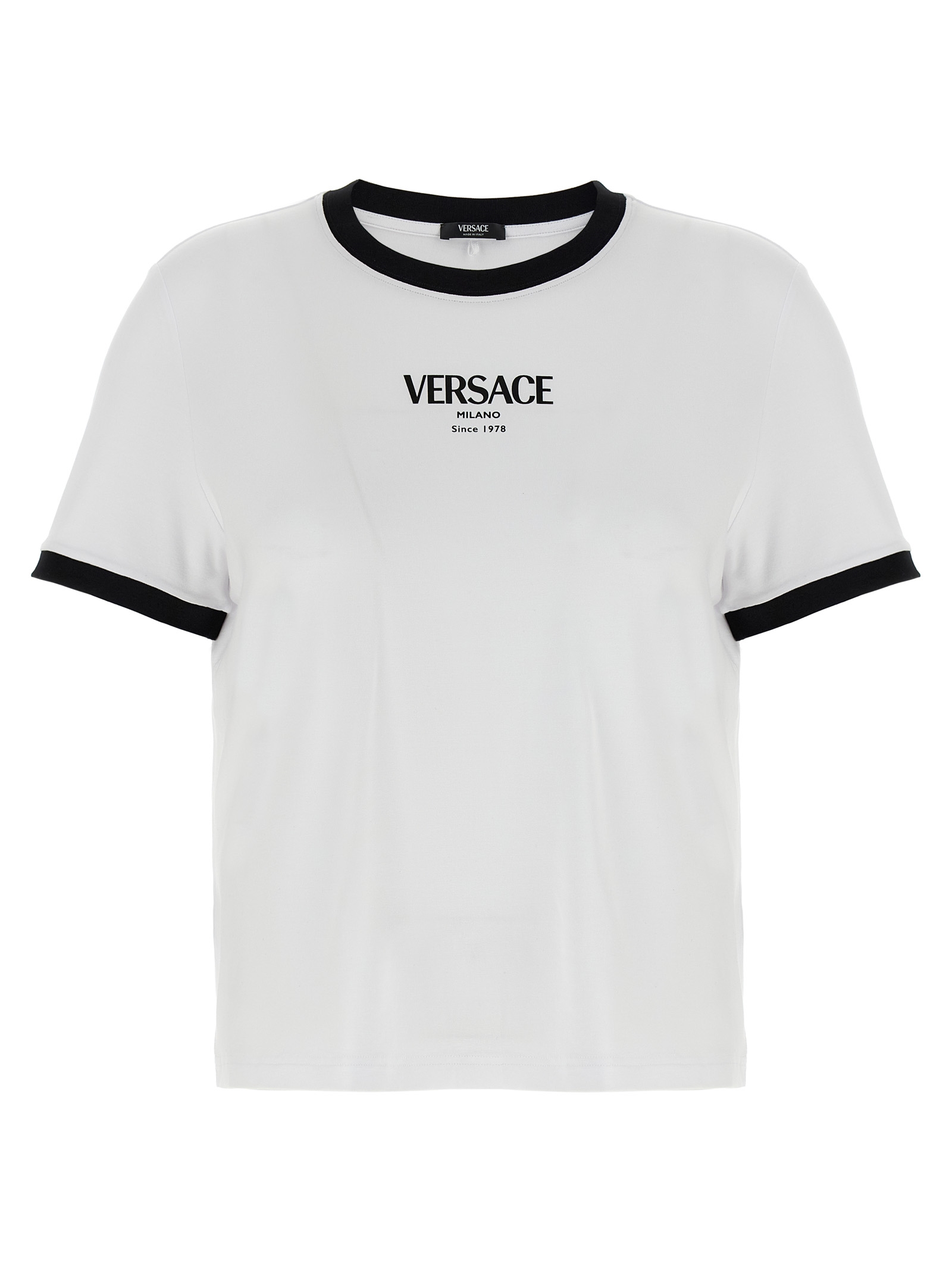 Logo T-shirt 10226561A166852W020 (VERSACE / Tシャツ・カットソー ) | VERSACE (ヴェルサーチェ)