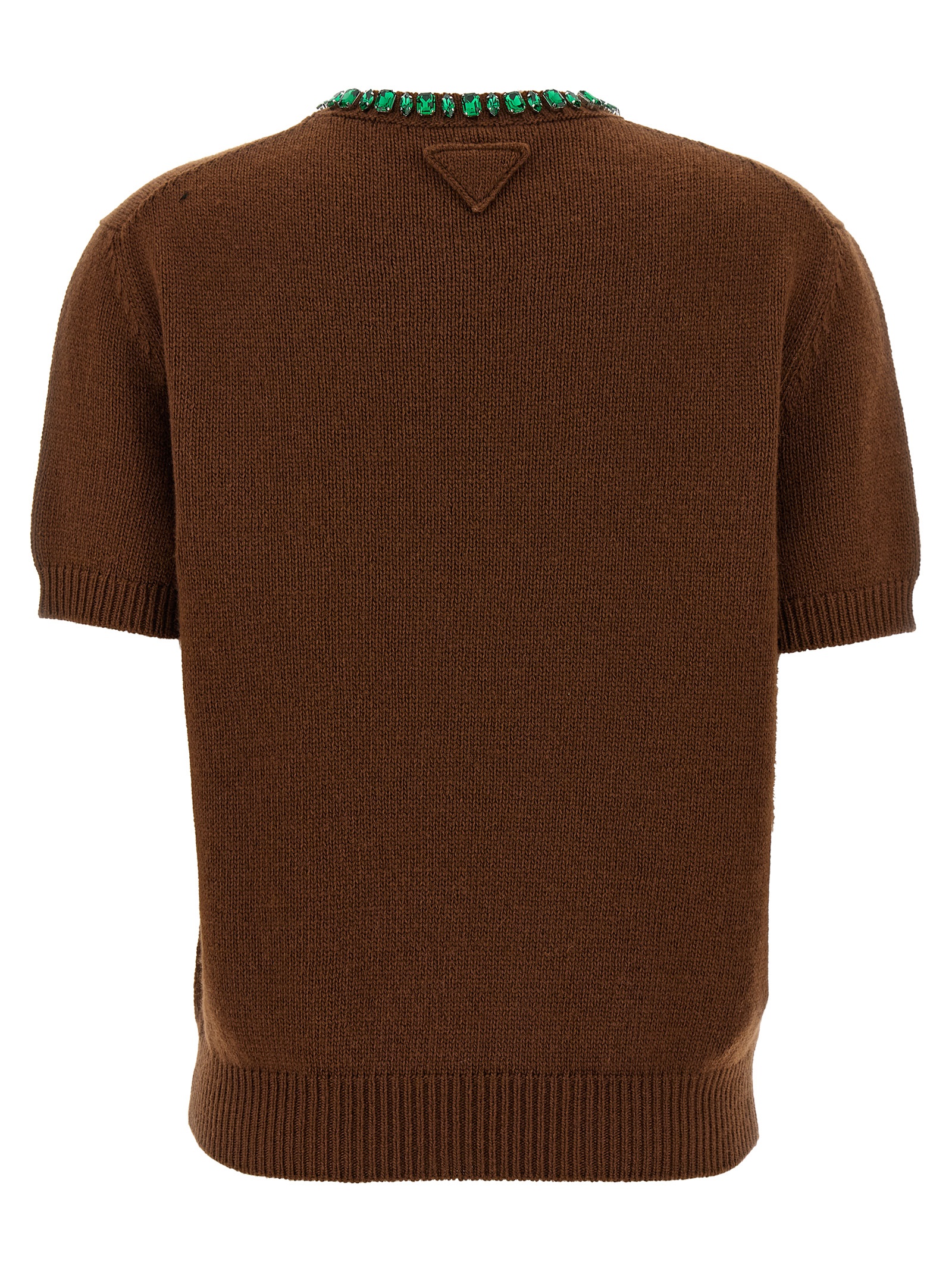 Crystal crew neck sweater P24V2BSOOO18M6F0005 (Prada / ニット・セーター・カーディガン ) | Prada (プラダ)(1)