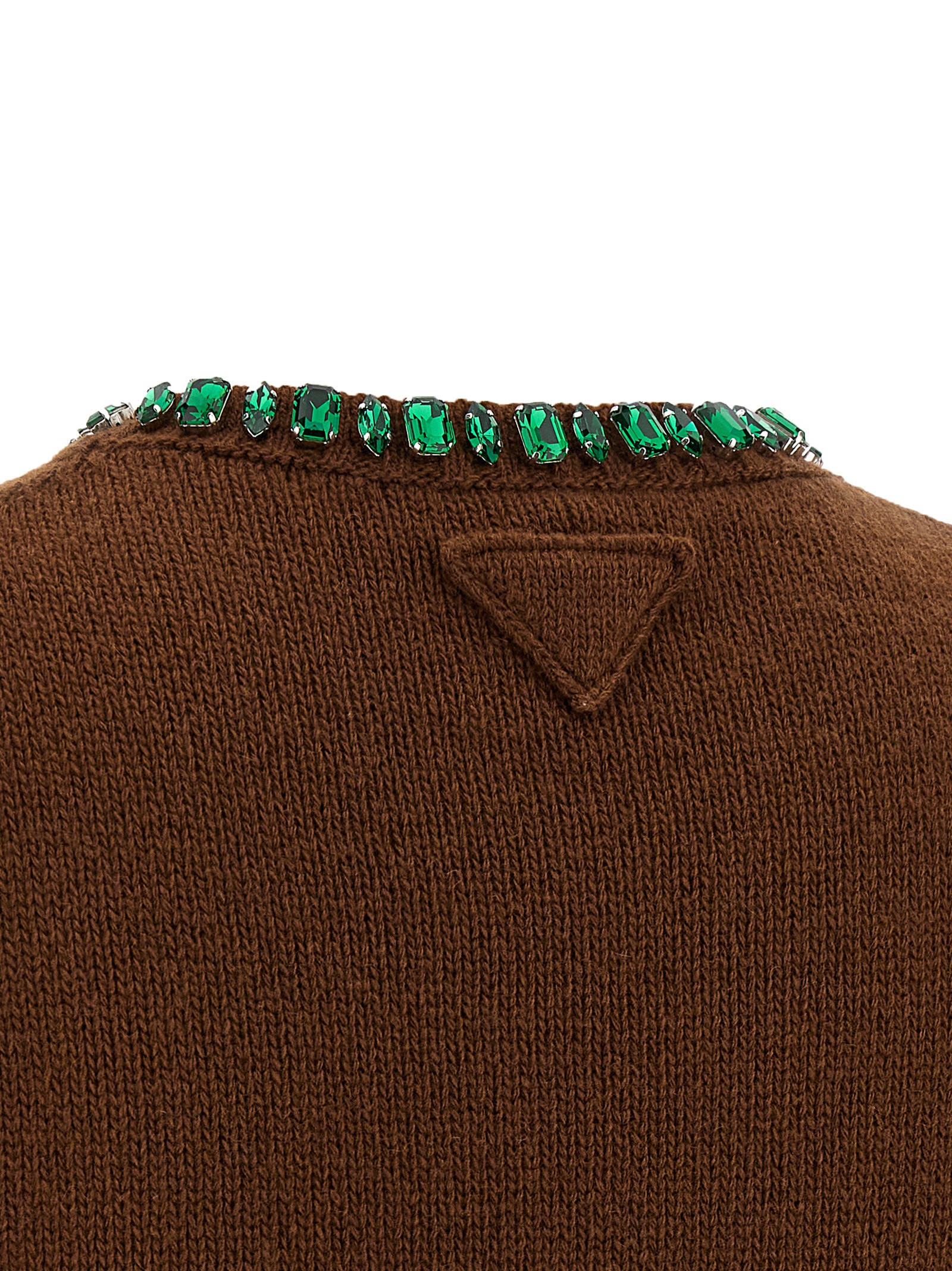 Crystal crew neck sweater P24V2BSOOO18M6F0005 (Prada / ニット・セーター・カーディガン ) | Prada (プラダ)(3)