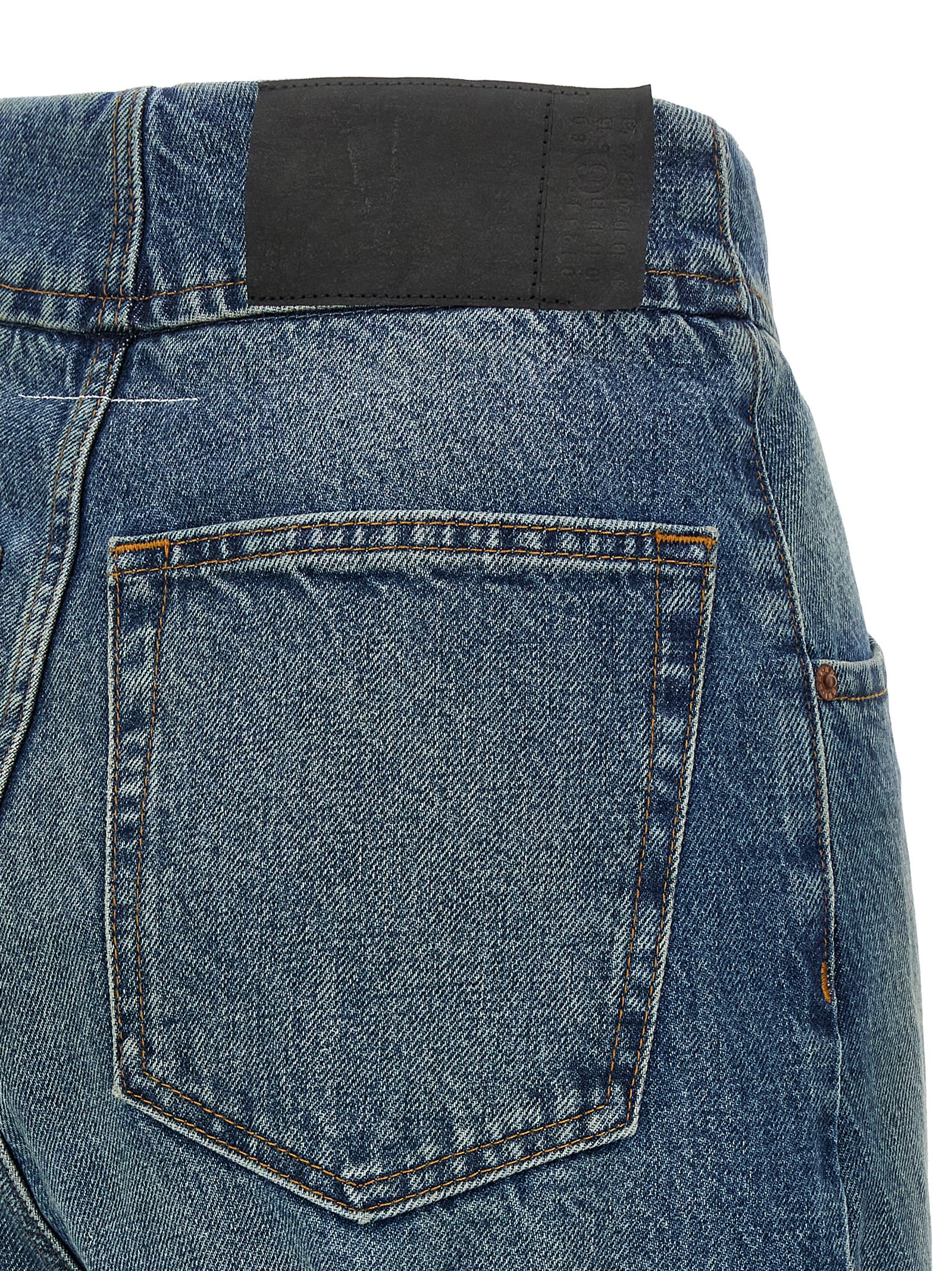 Straight leg jeans S52LA0235M30058965 (MM6 Maison Margiela / ジーンズ ) | MM6 Maison Margiela (エムエムシックス)(3)