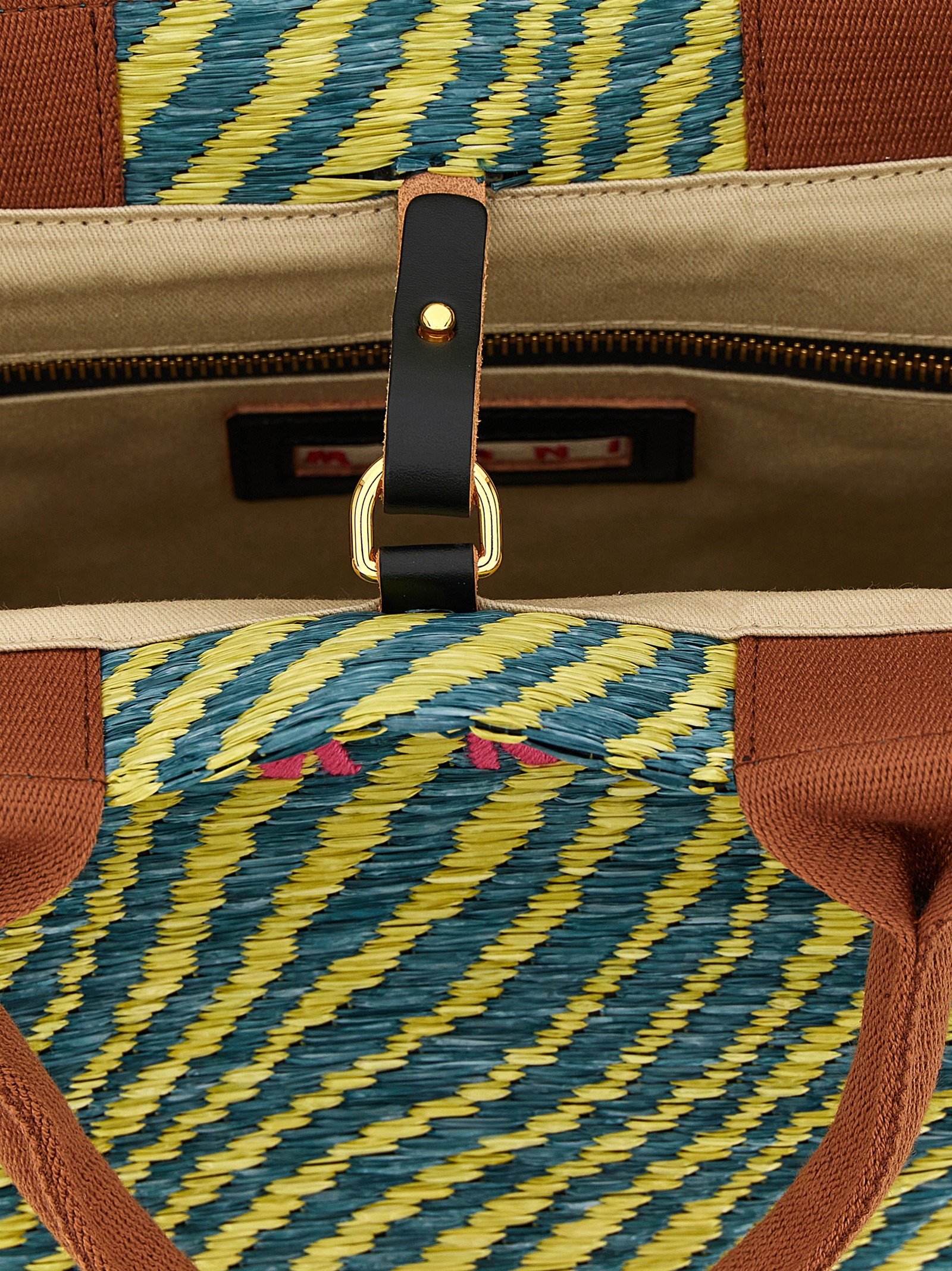 Raffia handbag SHMP0077U7P984100V44 (Marni / トートバッグ ) | Marni (マルニ)(3)