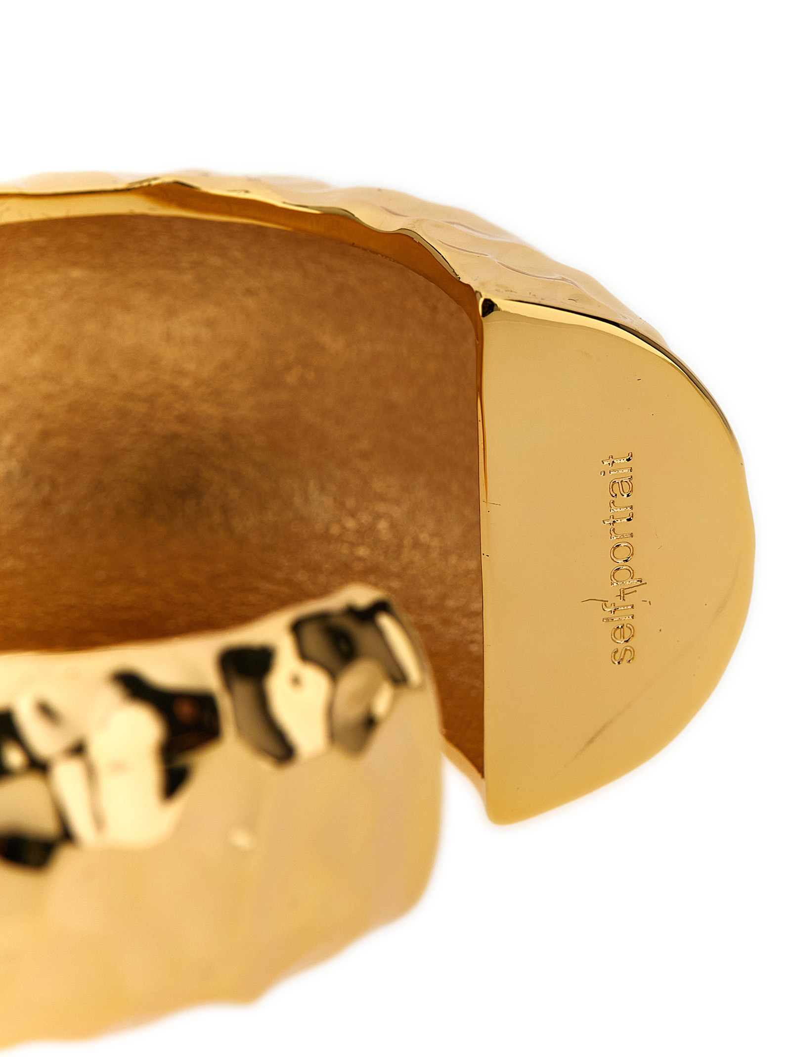 'Hammered Gold Cuff' bracelet RS26604BAGDGOLD (self-portrait / ブレスレット ) | self-portrait (セルフ・ポートレイト)(2)