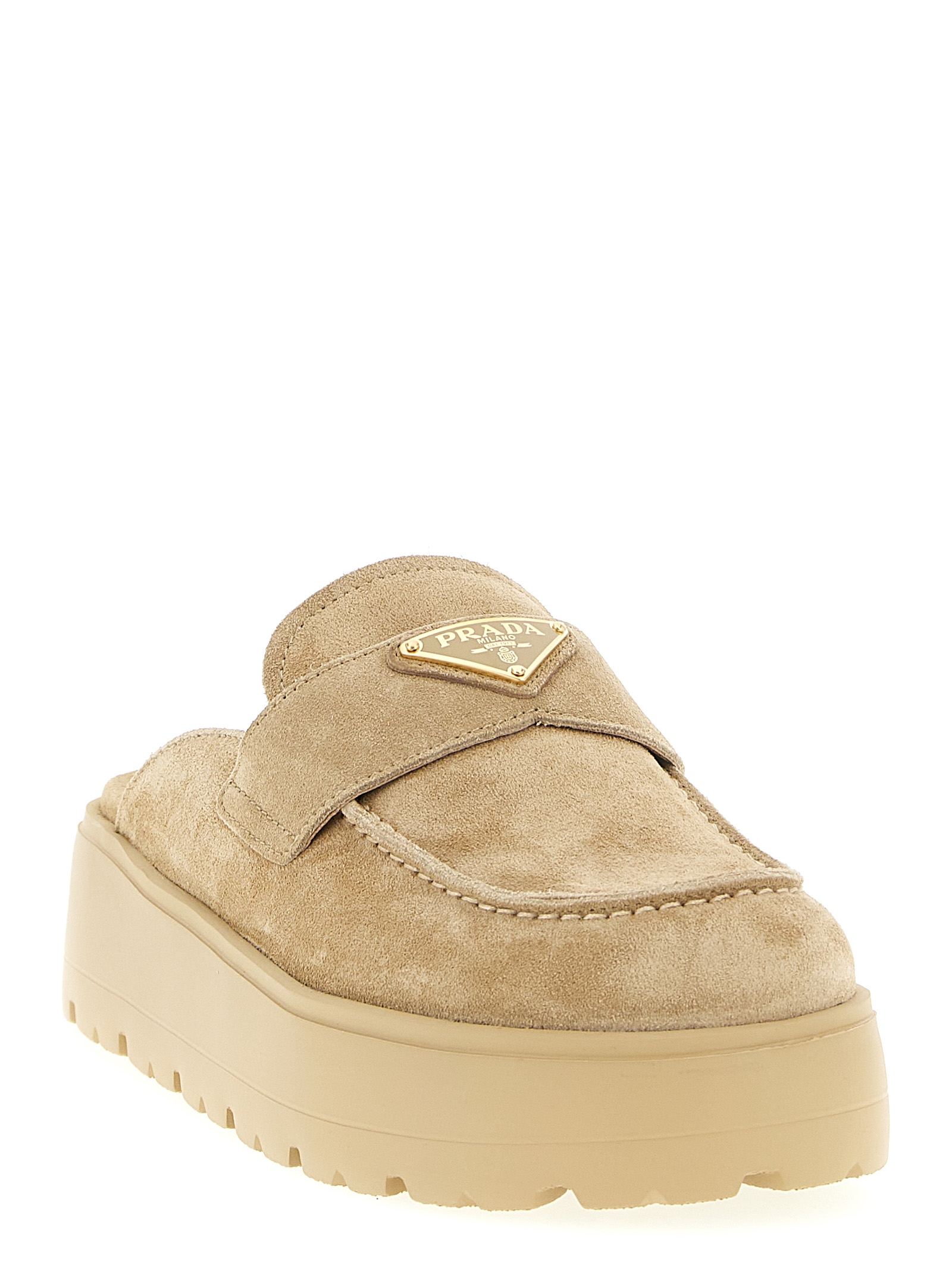 Suede sabots 1XZ778F045054F0379 (Prada / サンダル ) | Prada (プラダ)(1)