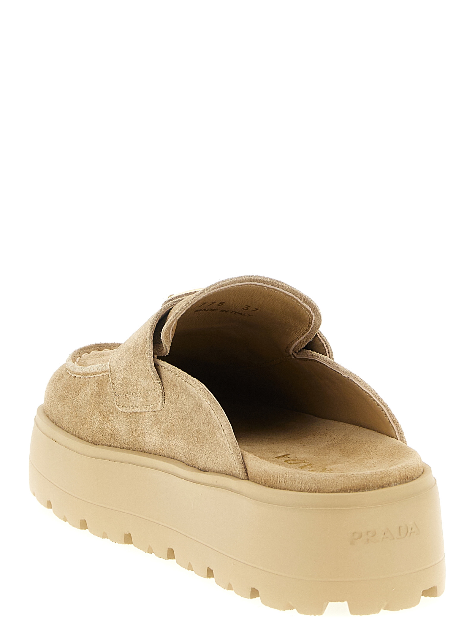 Suede sabots 1XZ778F045054F0379 (Prada / サンダル ) | Prada (プラダ)(2)