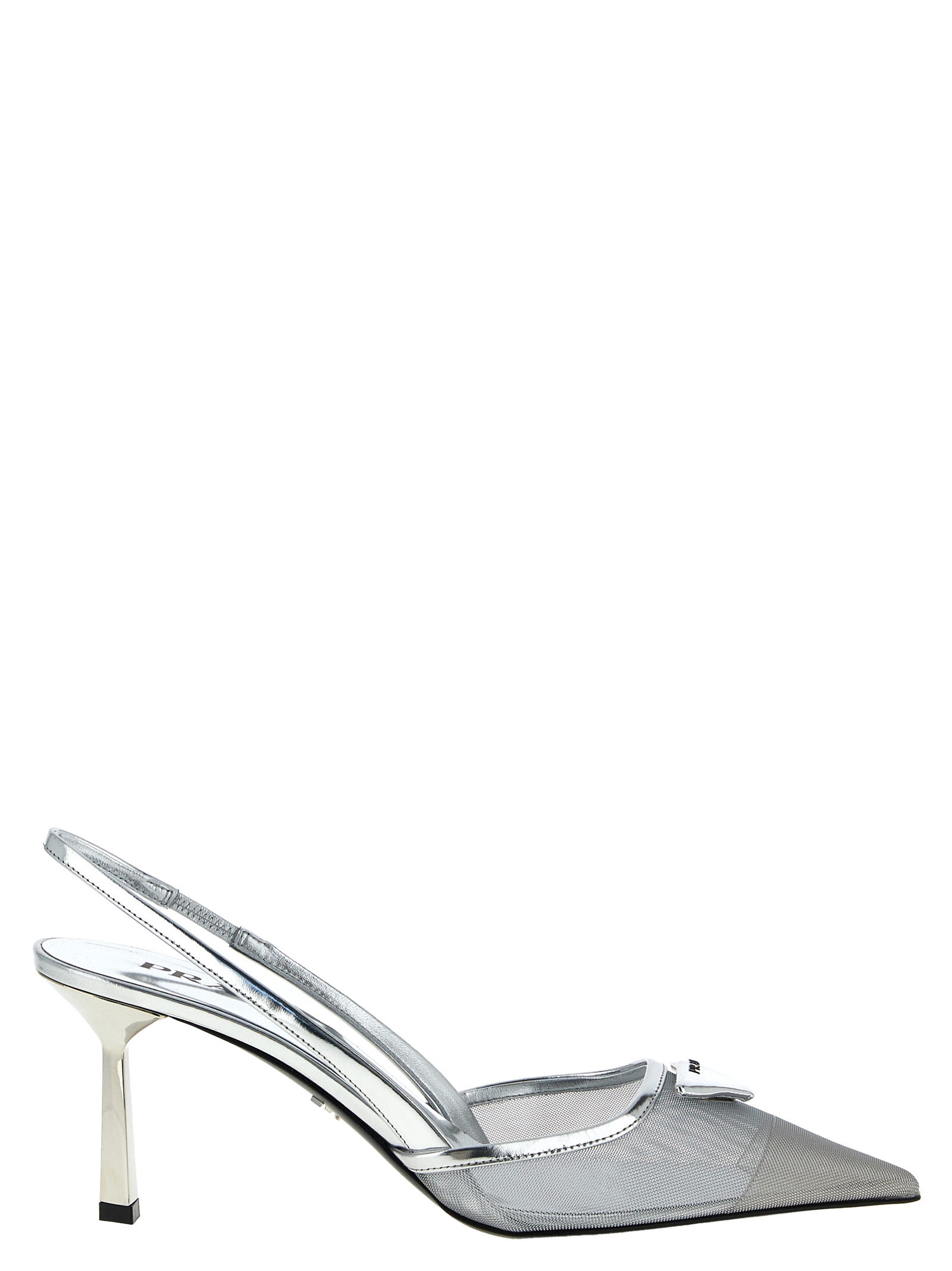 Triangle logo slingback 1I891NF0751ABLF0118 (Prada / パンプス・ハイヒール ) | Prada (プラダ)