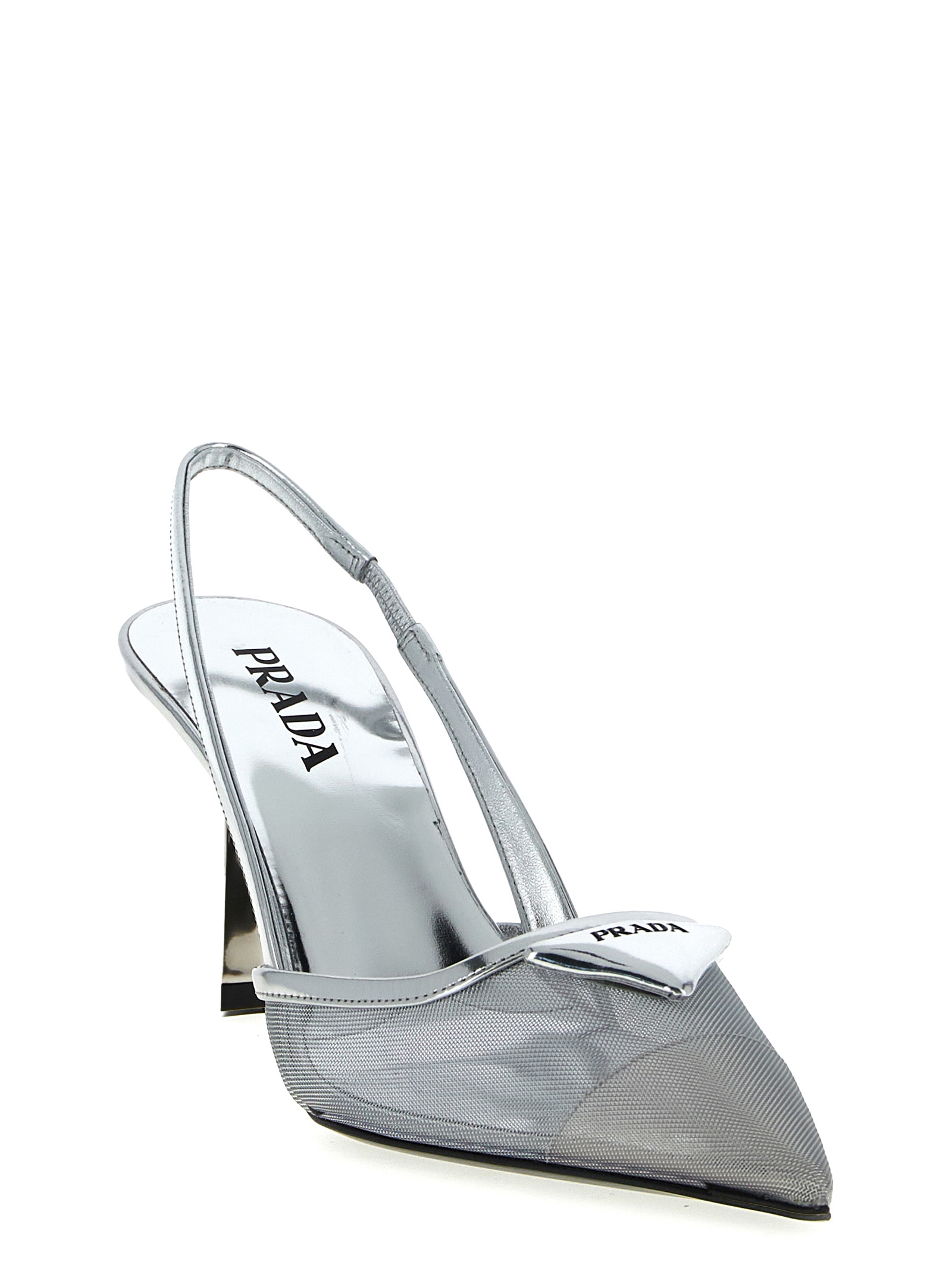 Triangle logo slingback 1I891NF0751ABLF0118 (Prada / パンプス・ハイヒール ) | Prada (プラダ)(1)