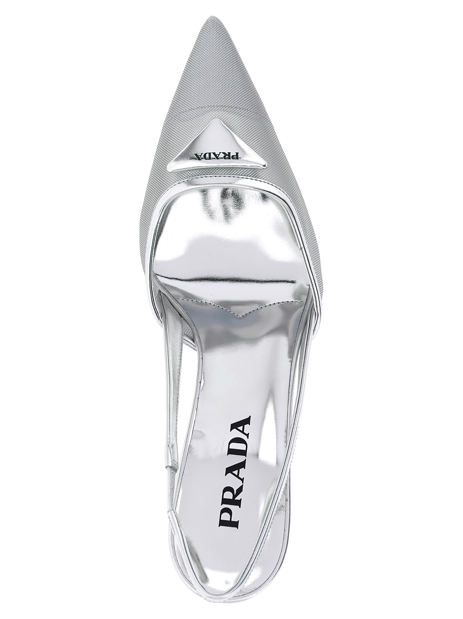 Triangle logo slingback 1I891NF0751ABLF0118 (Prada / パンプス・ハイヒール ) | Prada (プラダ)(3)
