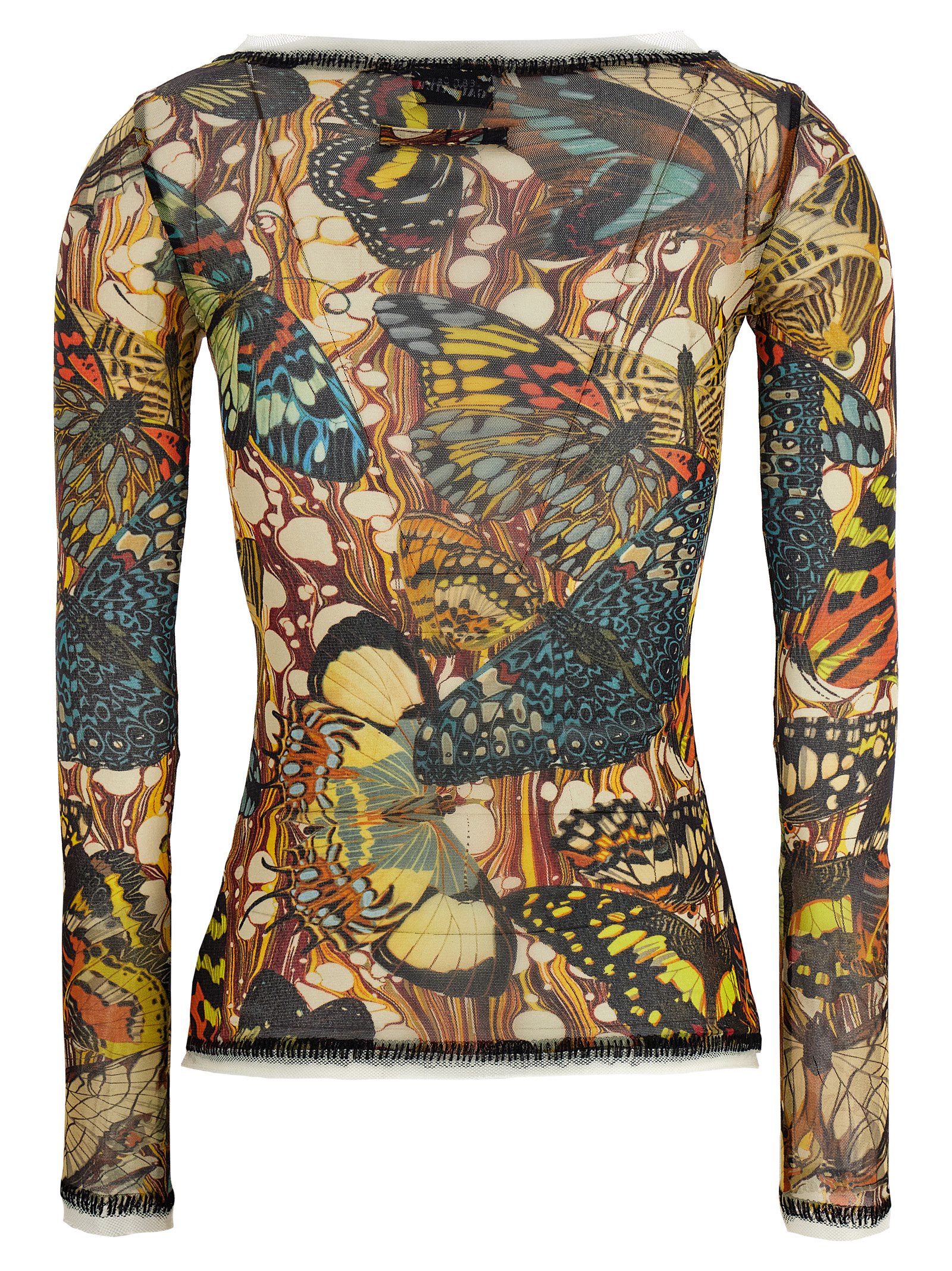'Re-edition - The Yellow Butterfly' cardigan 2601WTO448M020P1090 (Jean Paul GAULTIER / Tシャツ・カットソー ) | Jean Paul GAULTIER (ジャンポール ゴルチエ)(1)