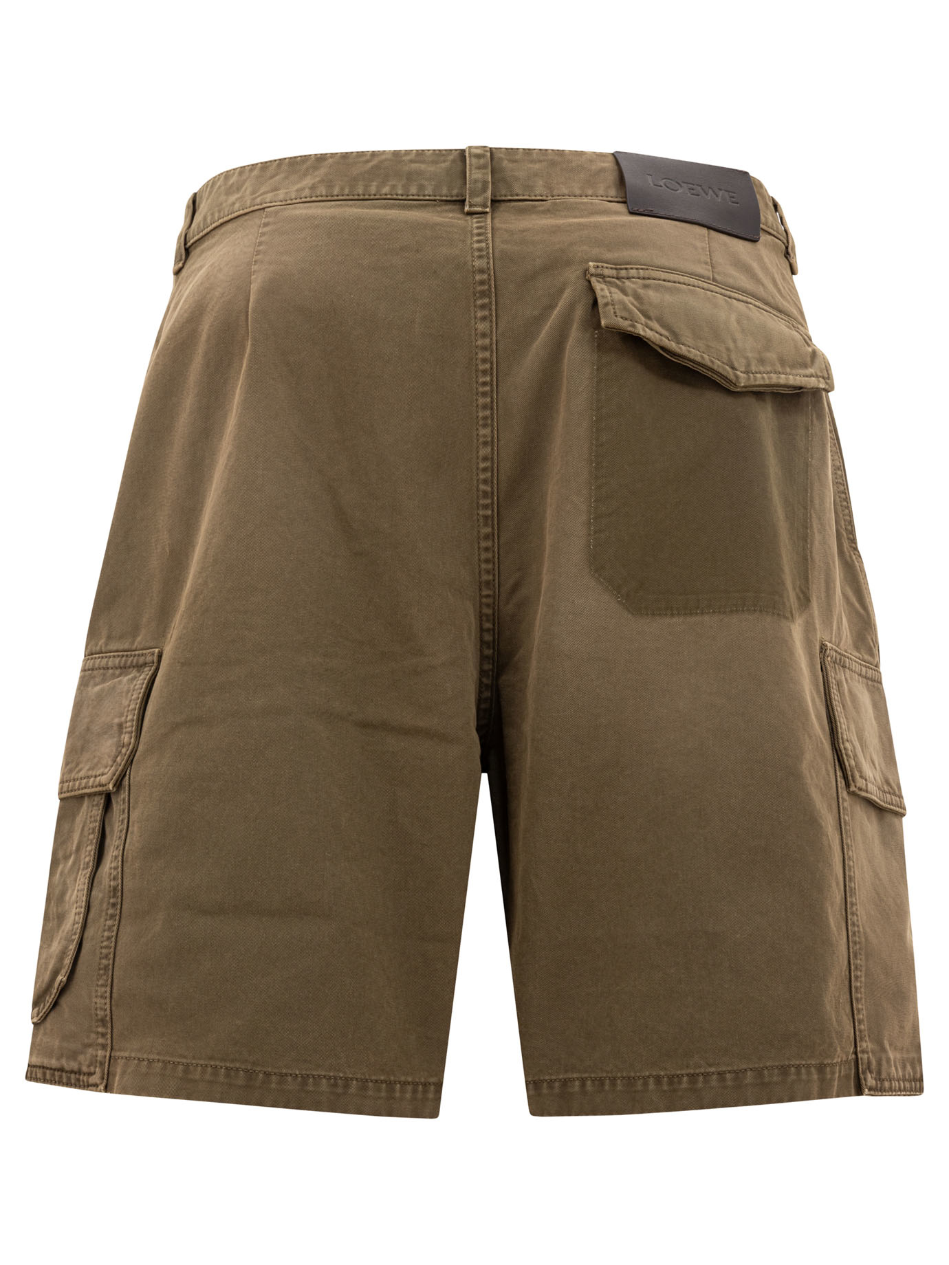 Cotton cargo shorts H526Y1AW05KHAKI (LOEWE / ショートパンツ ) | LOEWE (ロエベ)(1)