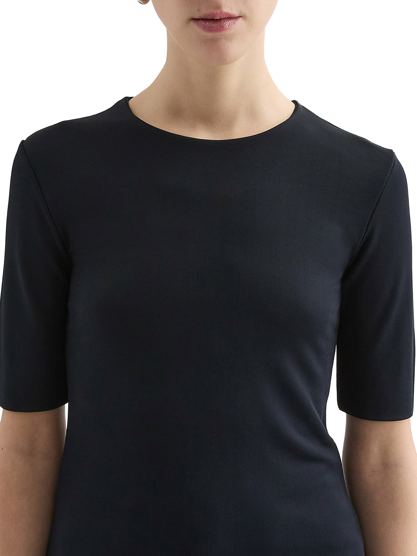 SHORT-SLEEVED CREPE T-SHIRT J04NC0002J65016001 (Jil Sander / Tシャツ・カットソー ) | Jil Sander (ジルサンダー)(4)