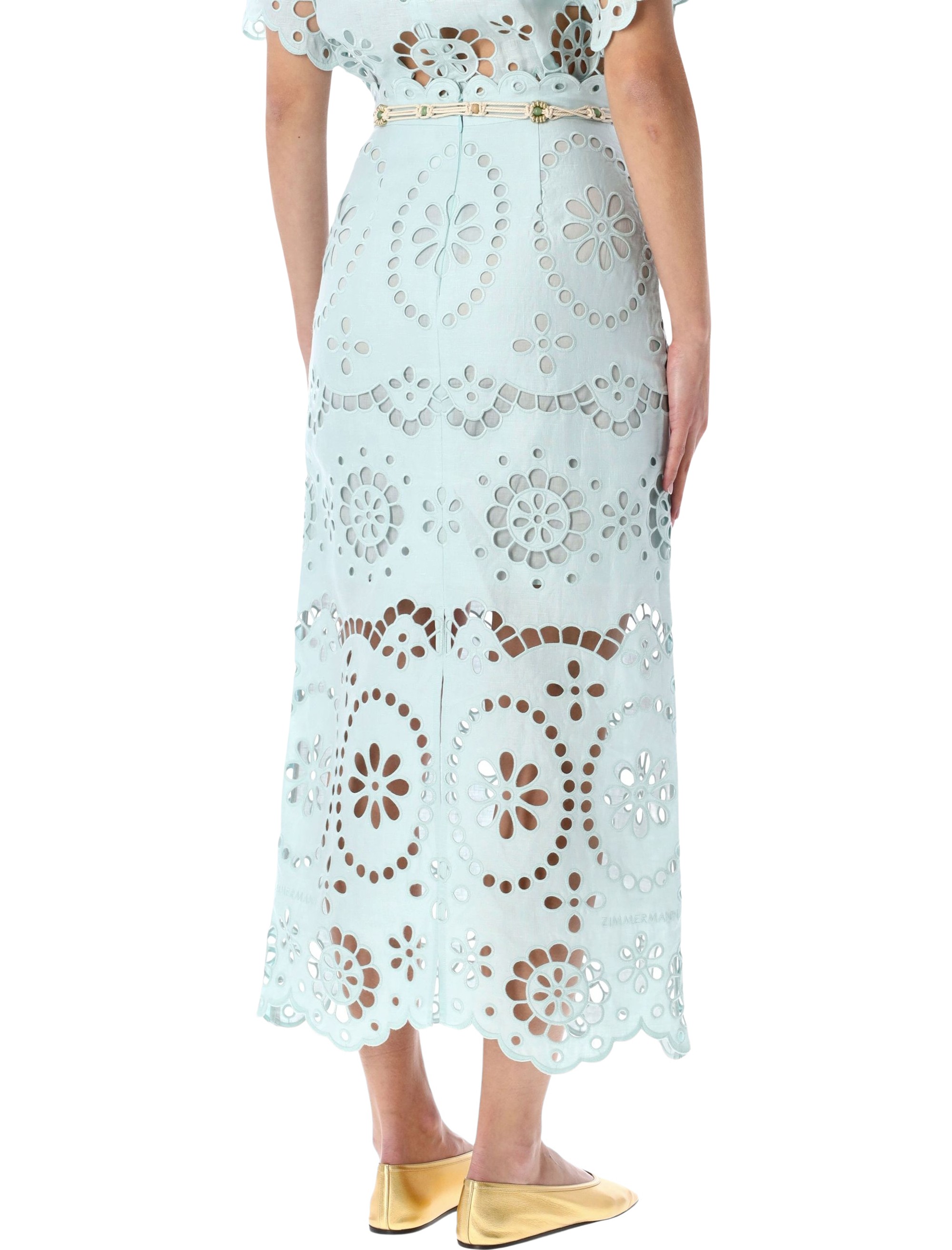 Zimmermann Skirts Green 6179SRS261MIT (ZIMMERMANN / スカート ) | ZIMMERMANN (ジマーマン)(1)