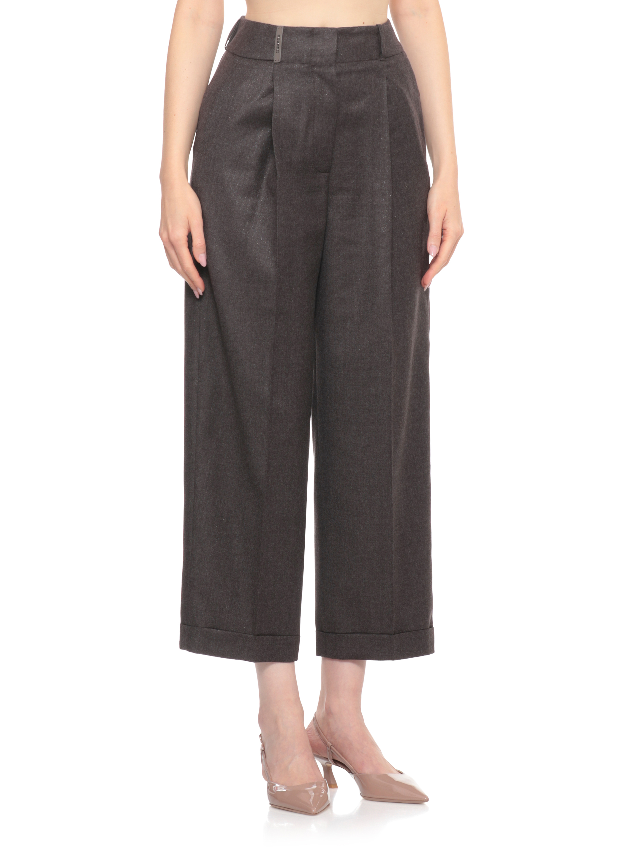 Peserico Trousers Brown P04079D03359953 (PESERICO / パンツ ) | PESERICO (ペセリコ)(1)